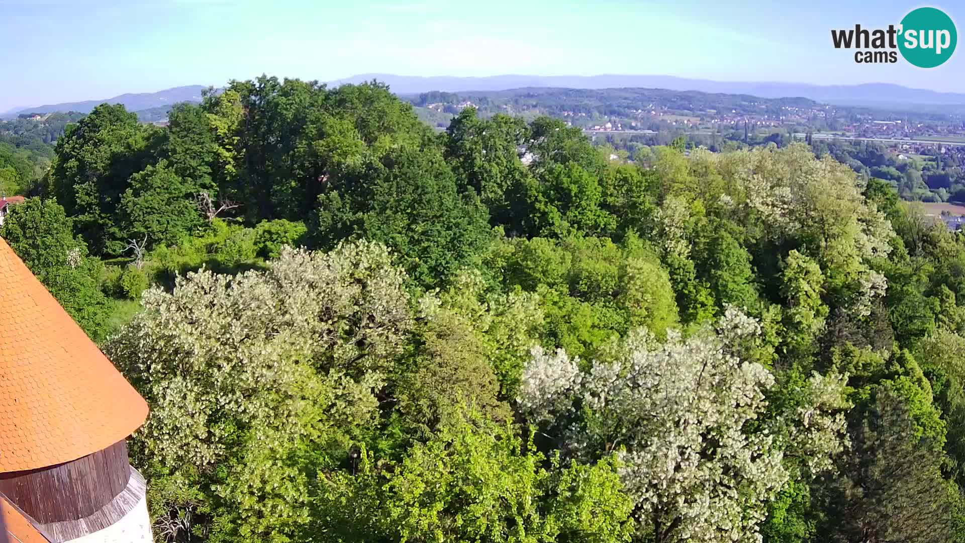 Webcam Karlovac Château Dubovac – Vue en direct de ce monument historique