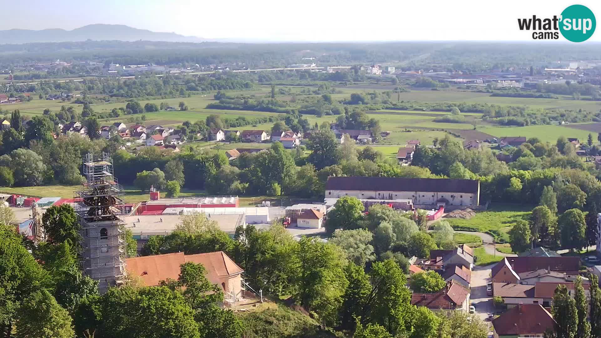 Webcam Karlovac Dubovac Castle – Live View of Karlovac’s Historic Landmark