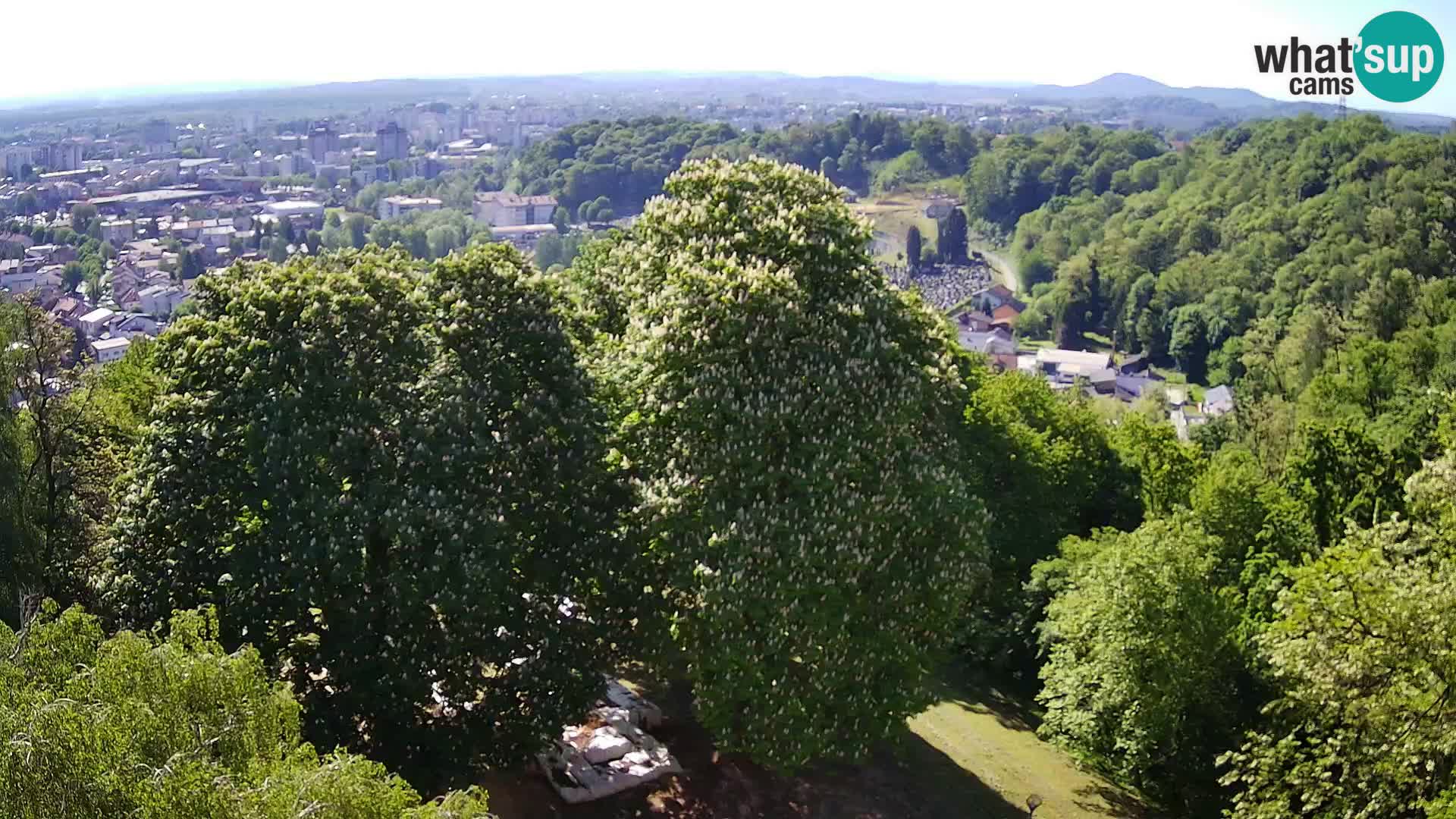 Webcam Castello Dubovac Karlovac – Vista Live sul Castello Storico
