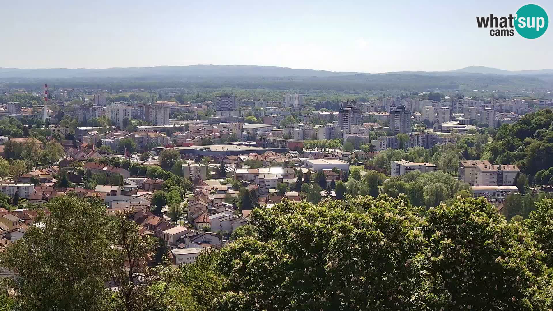 Webcam Karlovac Château Dubovac – Vue en direct de ce monument historique
