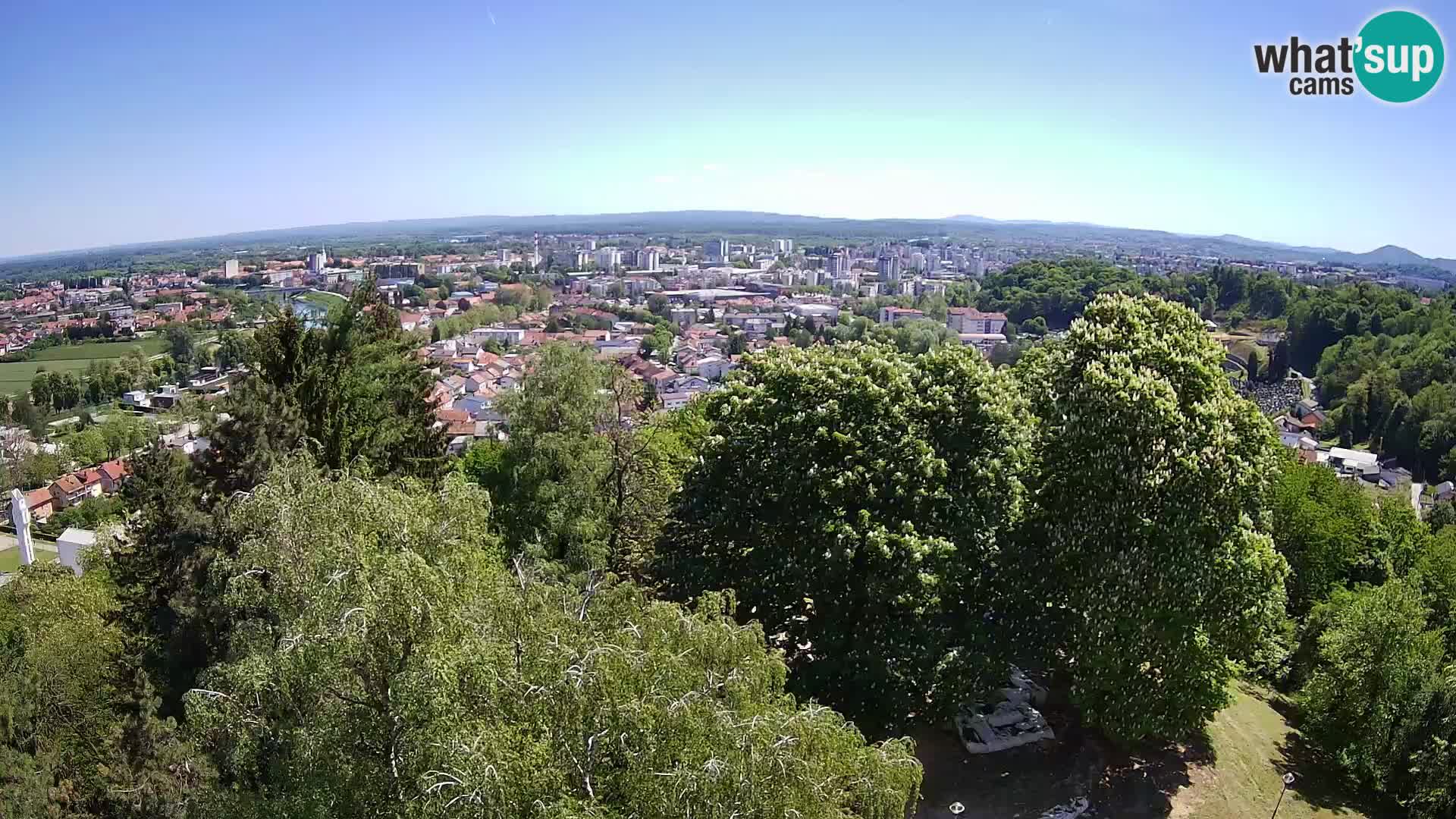 Webcam Karlovac Dubovac Castle – Live View of Karlovac’s Historic Landmark