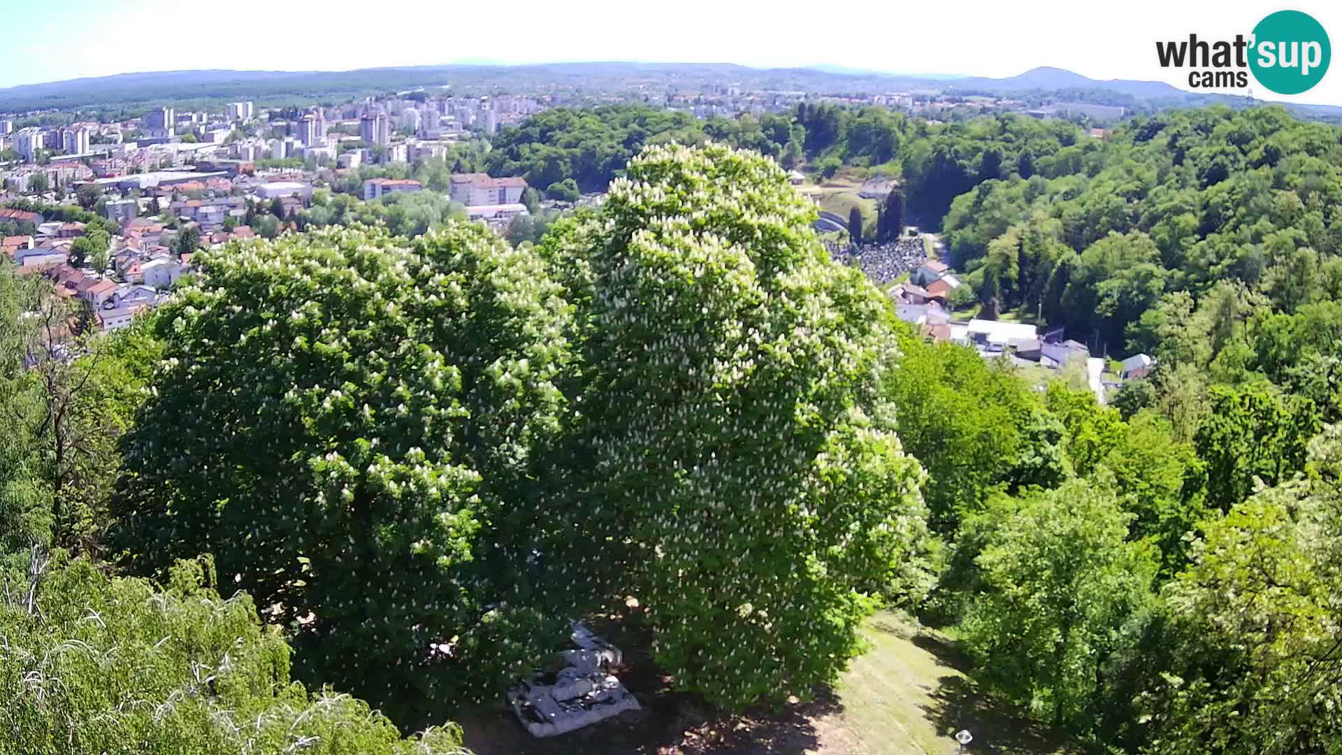 Webcam Karlovac Dubovac Castle – Live View of Karlovac’s Historic Landmark