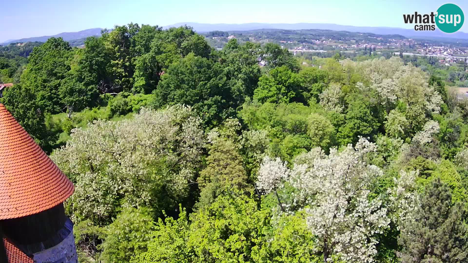 Webcam Karlovac Château Dubovac – Vue en direct de ce monument historique