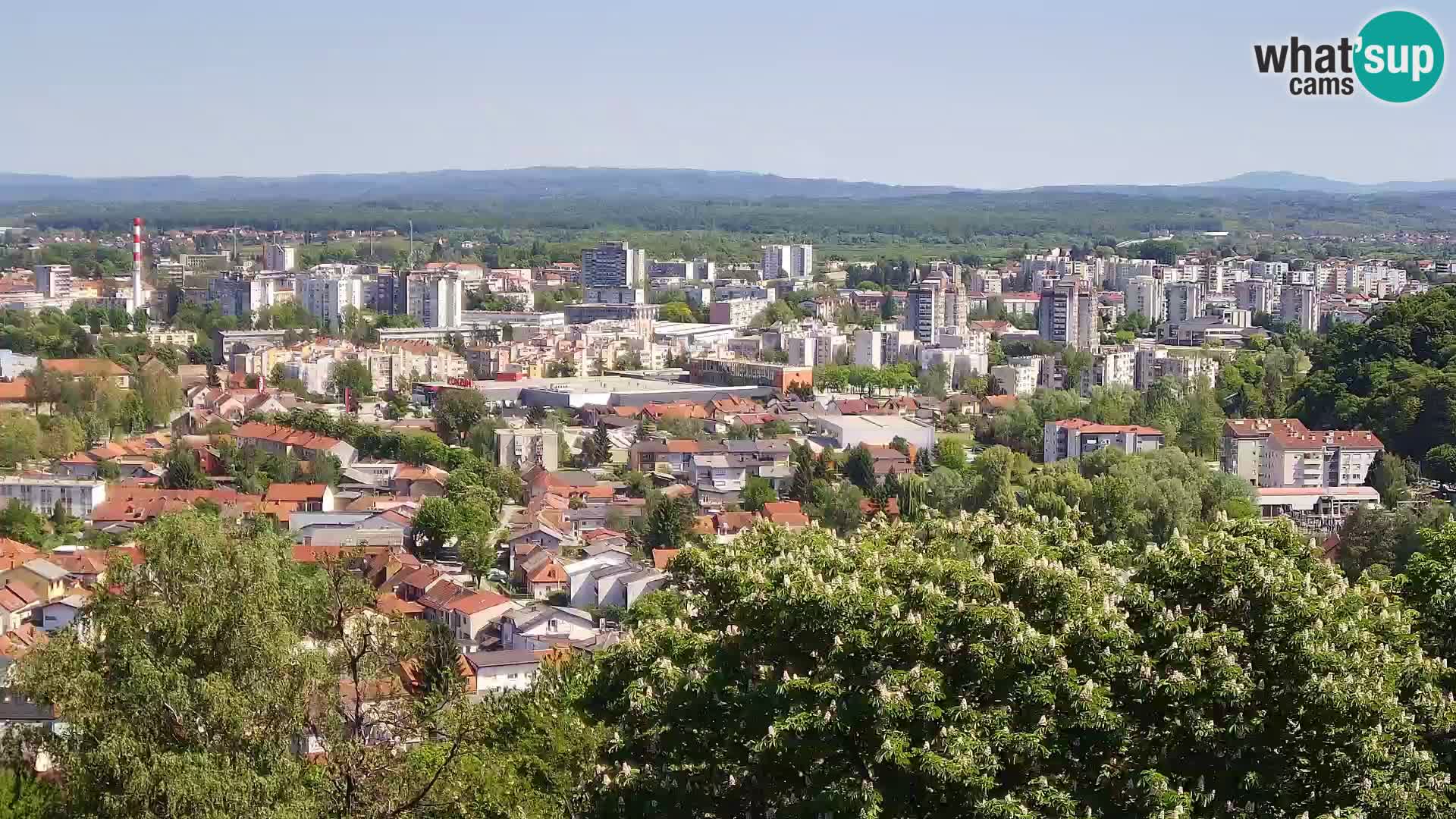 Webcam Karlovac Dubovac Castle – Live View of Karlovac’s Historic Landmark