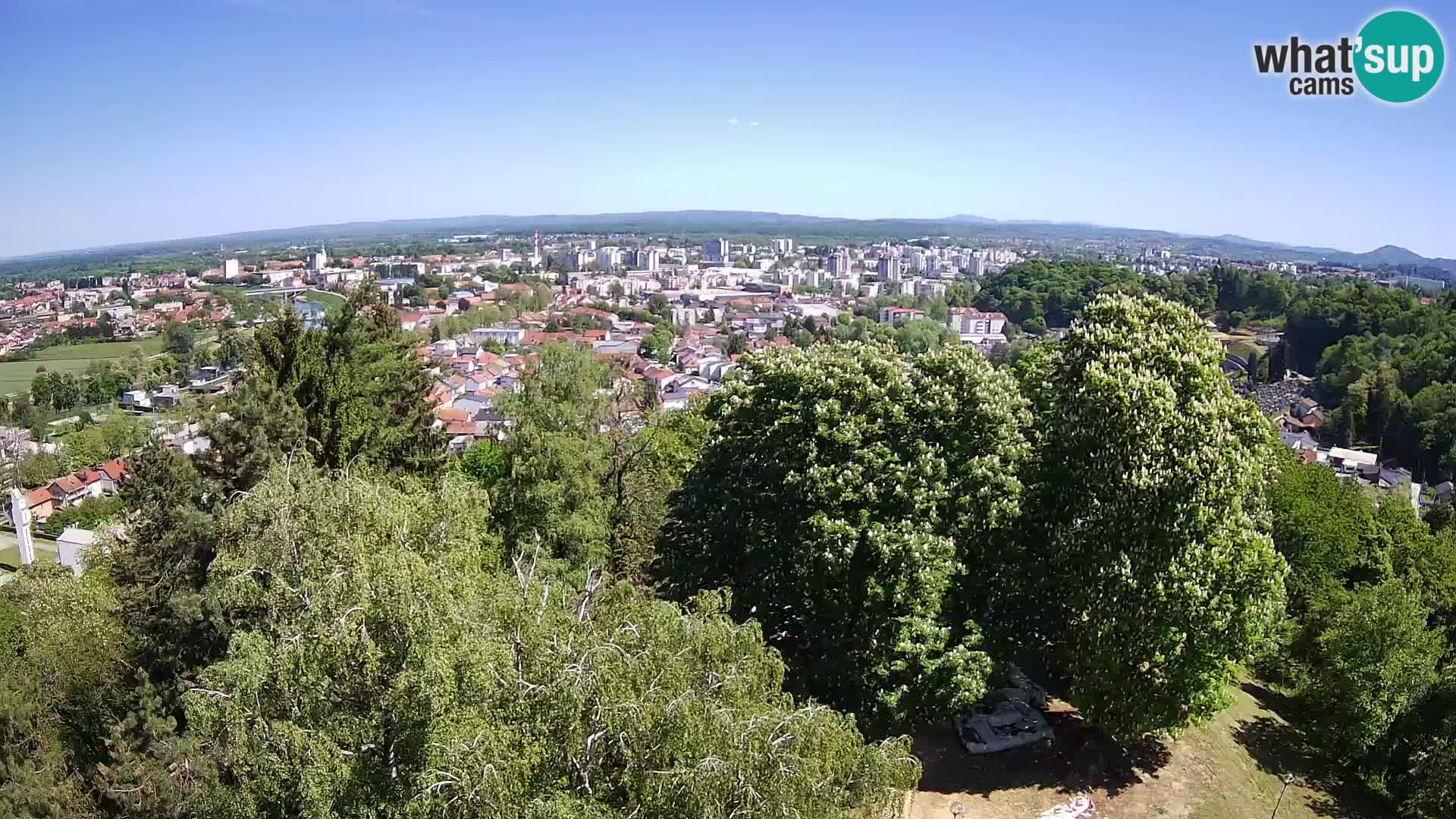 Webcam Castillo Dubovac Karlovac – Vista en directo del histórico castillo