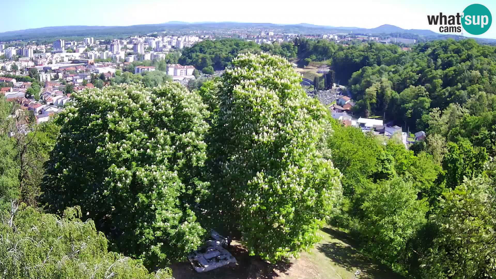 Webcam Karlovac Dubovac Castle – Live View of Karlovac’s Historic Landmark