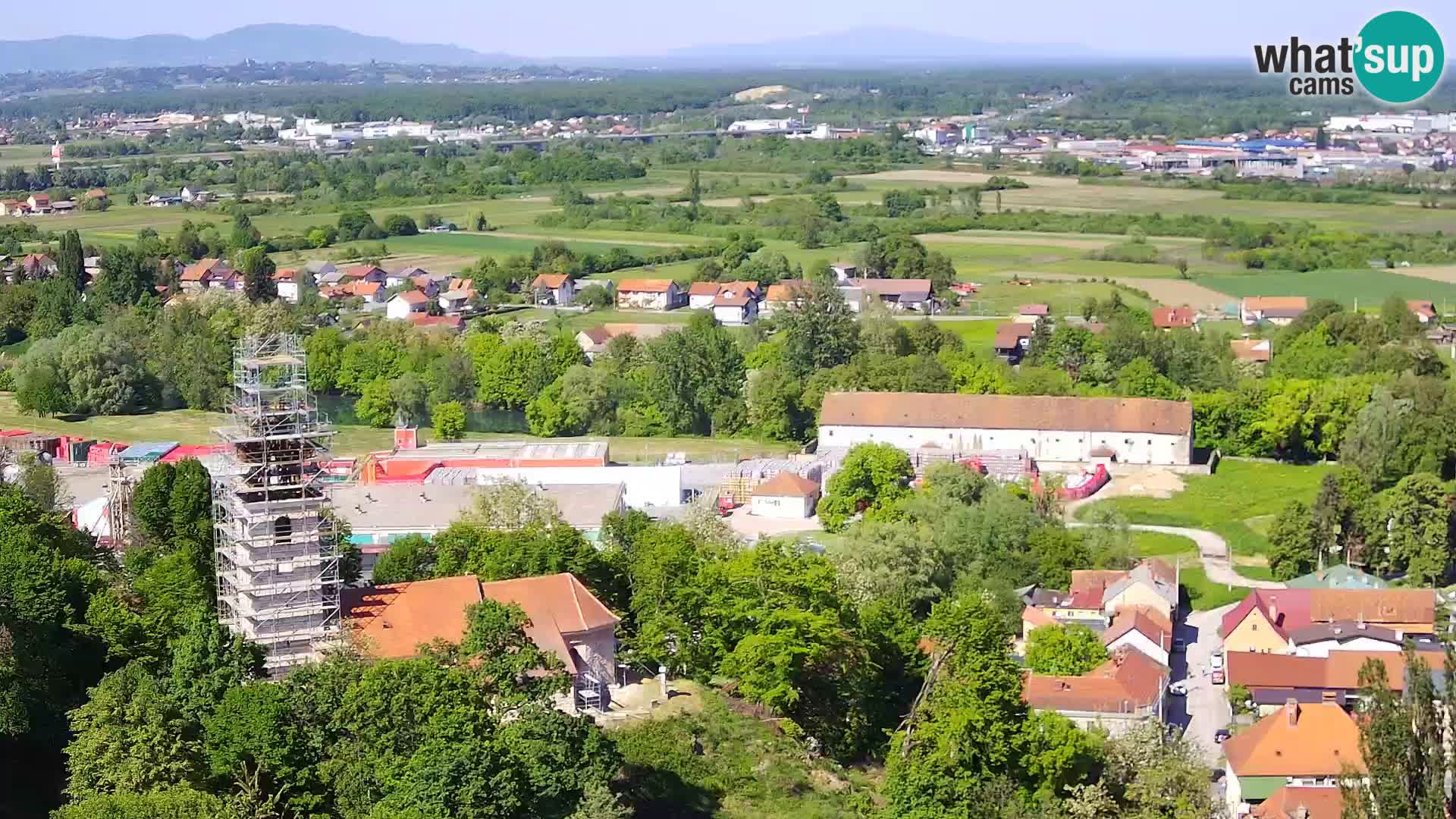 Webcam Karlovac Dubovac Castle – Live View of Karlovac’s Historic Landmark