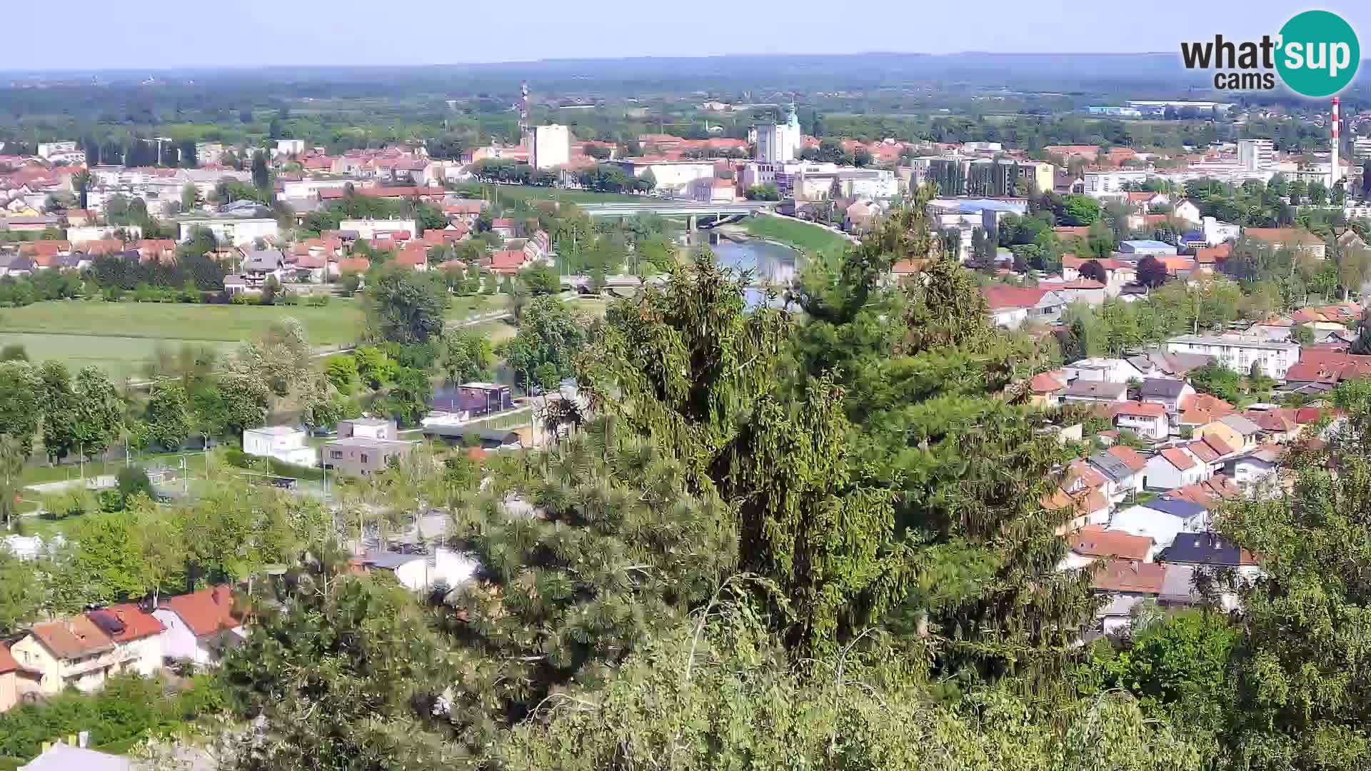 Webcam Karlovac Château Dubovac – Vue en direct de ce monument historique
