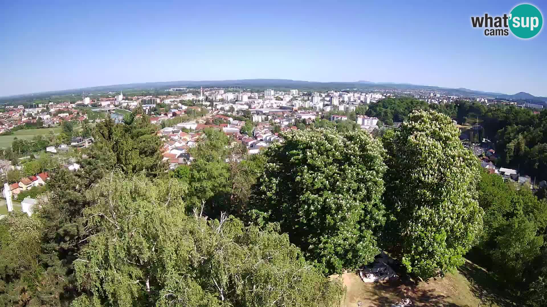 Webcam Castello Dubovac Karlovac – Vista Live sul Castello Storico