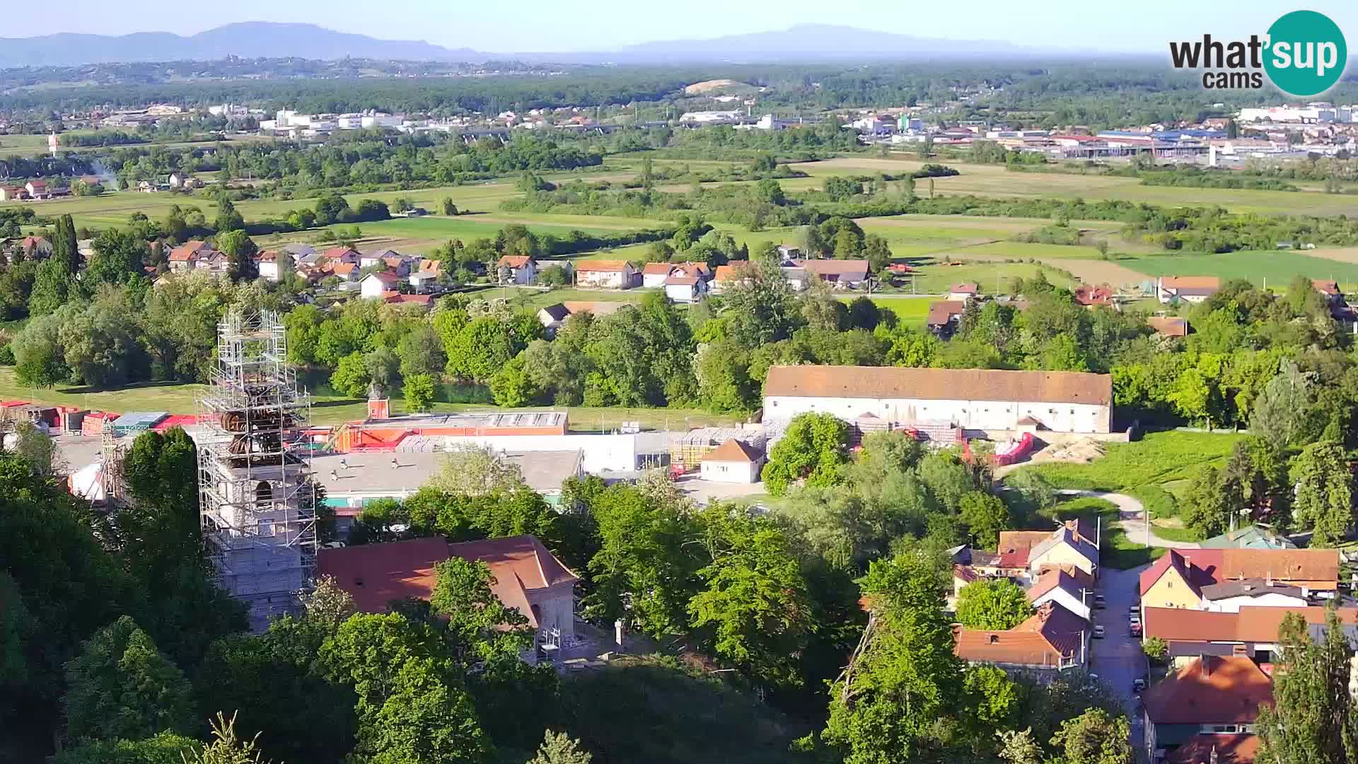 Web kamera Karlovac – Dvorac Dubovac uživo