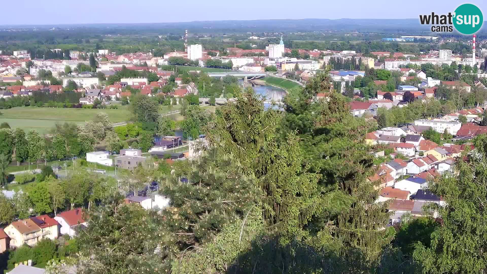 Webcam Karlovac Dubovac Castle – Live View of Karlovac’s Historic Landmark