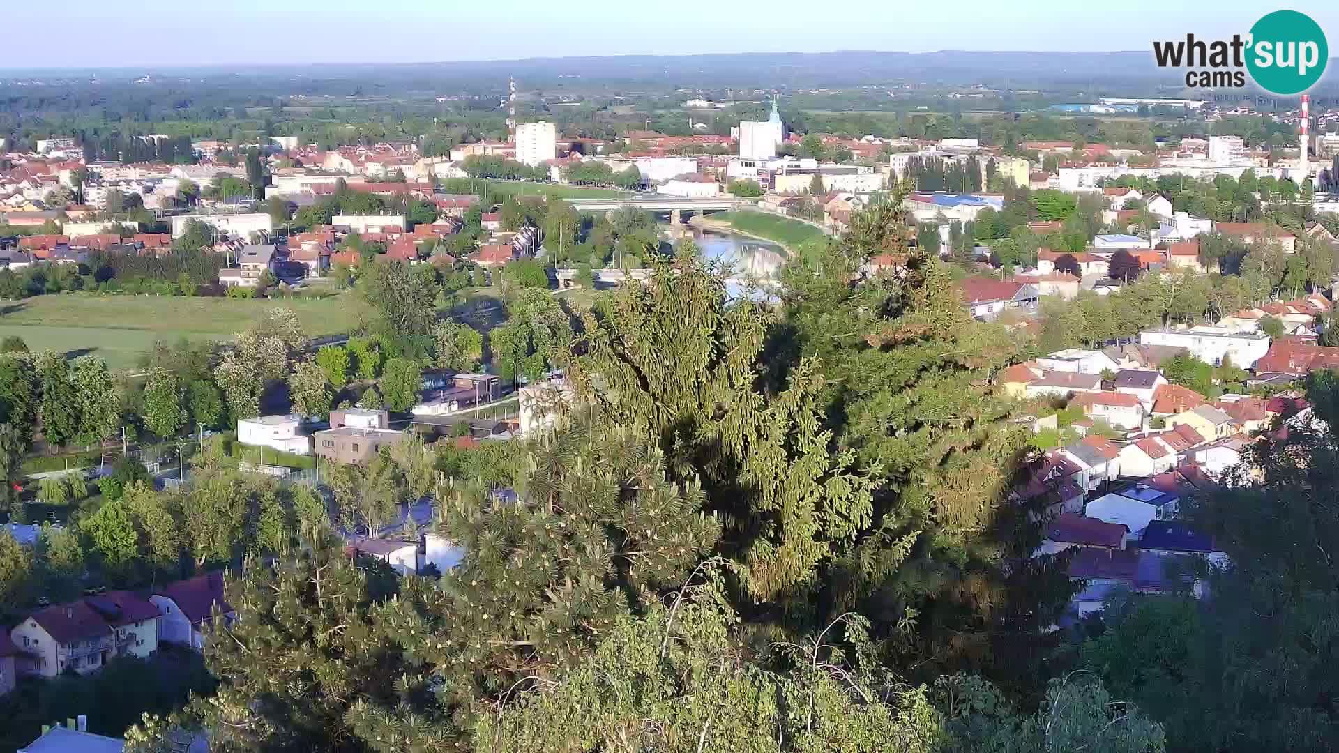 Webcam Karlovac Dubovac Castle – Live View of Karlovac’s Historic Landmark