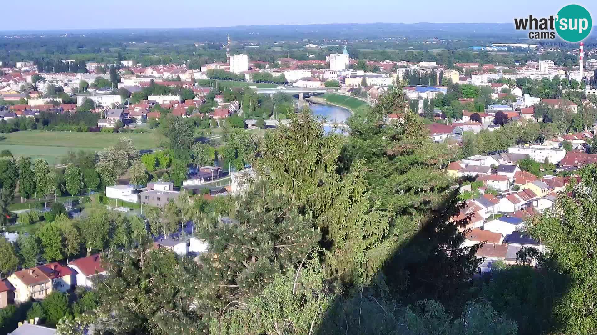 Web kamera Karlovac – Dvorac Dubovac uživo