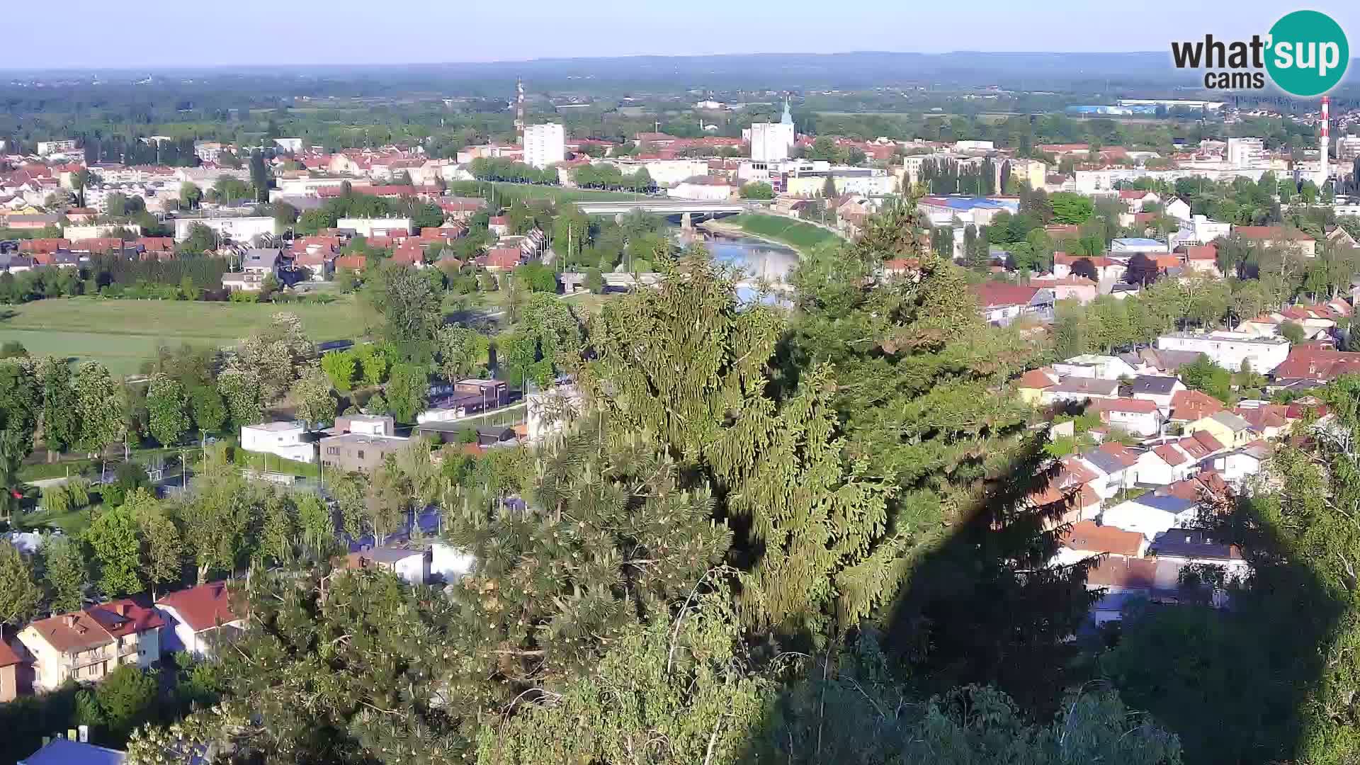 Webcam Karlovac Dubovac Castle – Live View of Karlovac’s Historic Landmark
