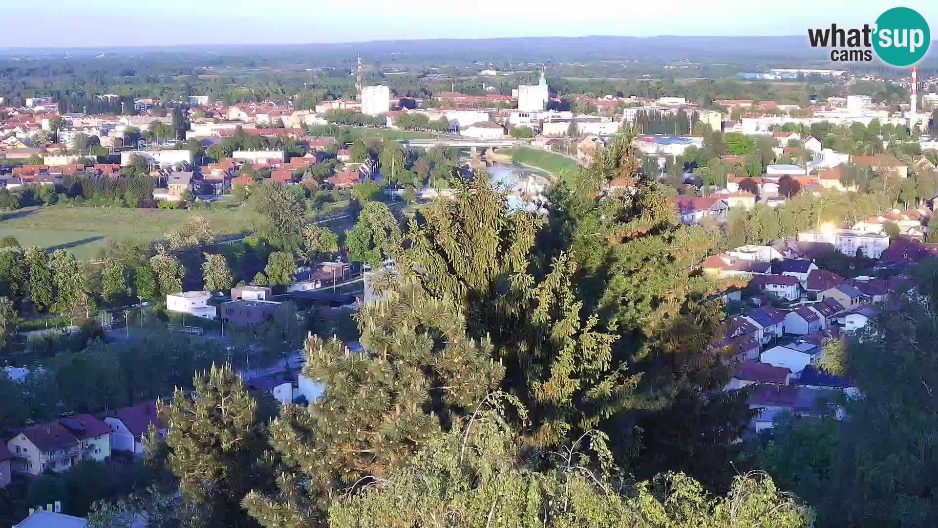 Web kamera Karlovac – Dvorac Dubovac uživo