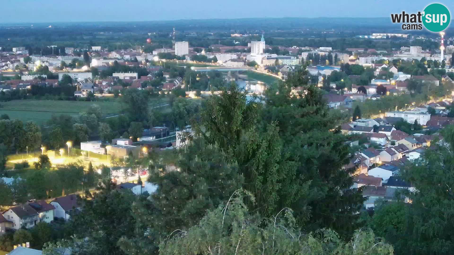 Webcam Karlovac Dubovac Castle – Live View of Karlovac’s Historic Landmark