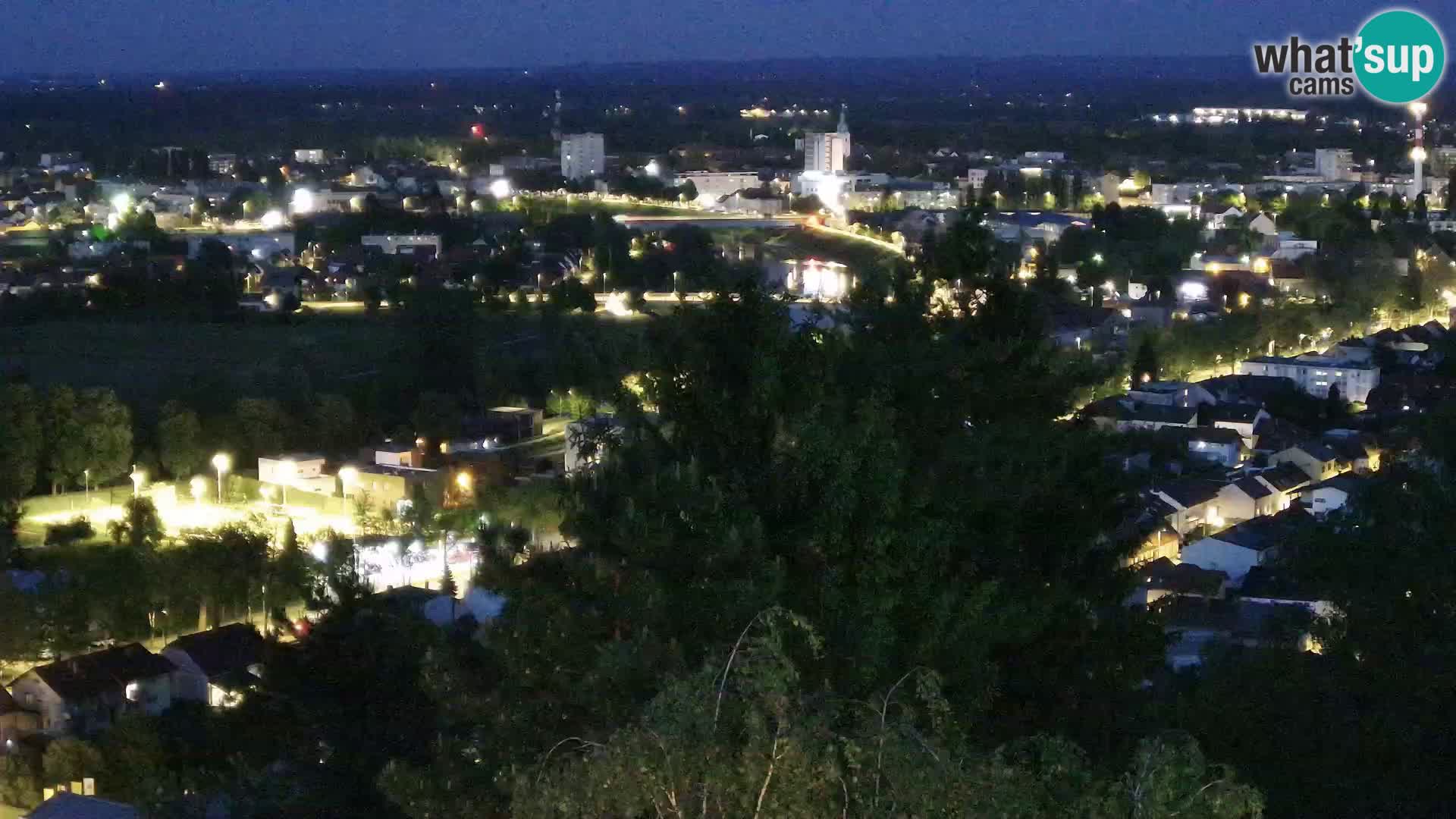 Webcam Karlovac Dubovac Castle – Live View of Karlovac’s Historic Landmark