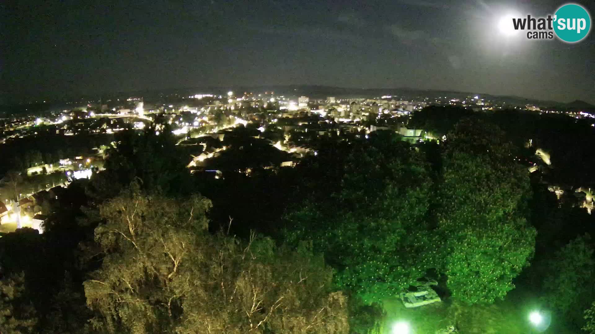 Webcam Karlovac Château Dubovac – Vue en direct de ce monument historique