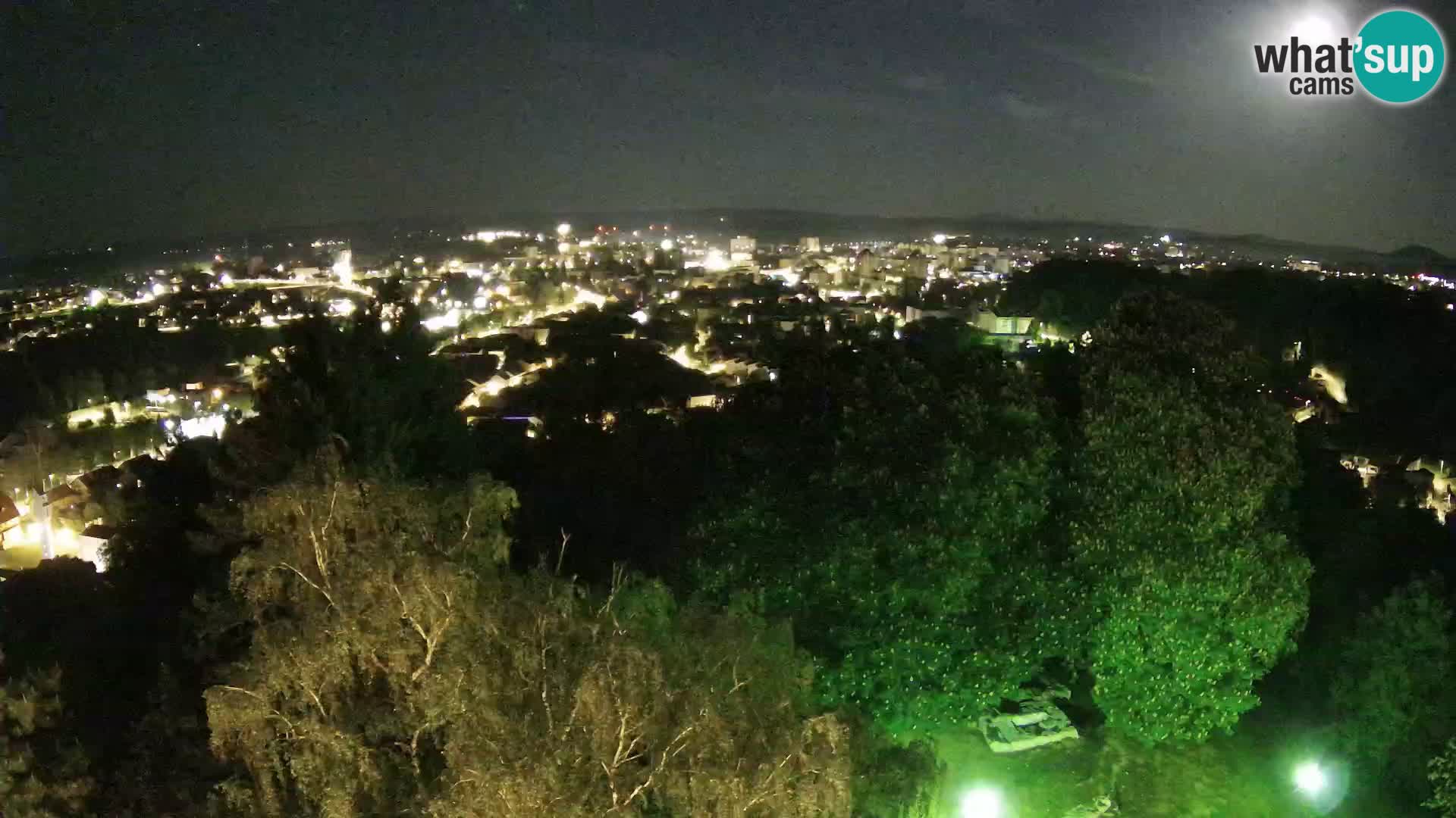 Webcam Karlovac Dubovac Castle – Live View of Karlovac’s Historic Landmark
