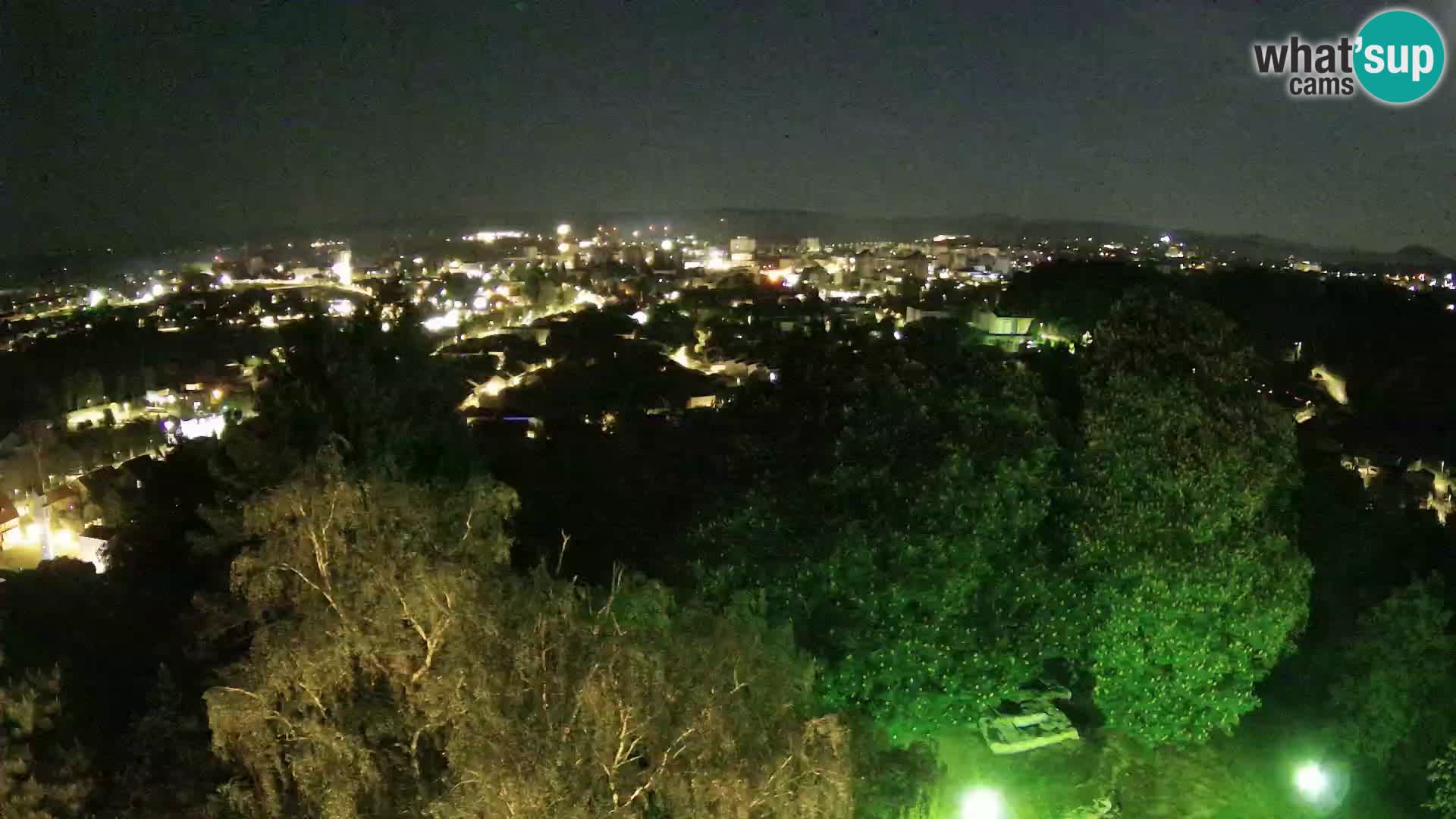 Webcam Karlovac Château Dubovac – Vue en direct de ce monument historique