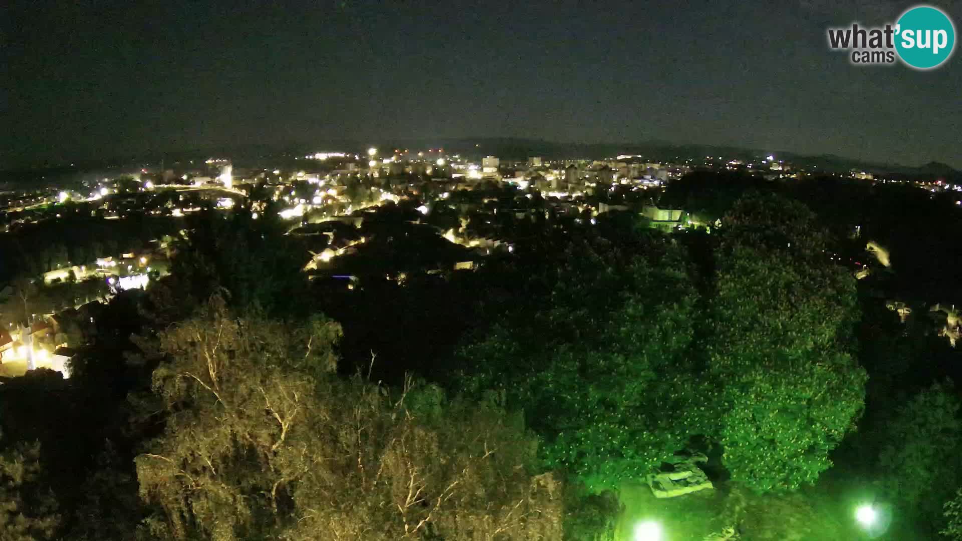 Webcam Karlovac Château Dubovac – Vue en direct de ce monument historique