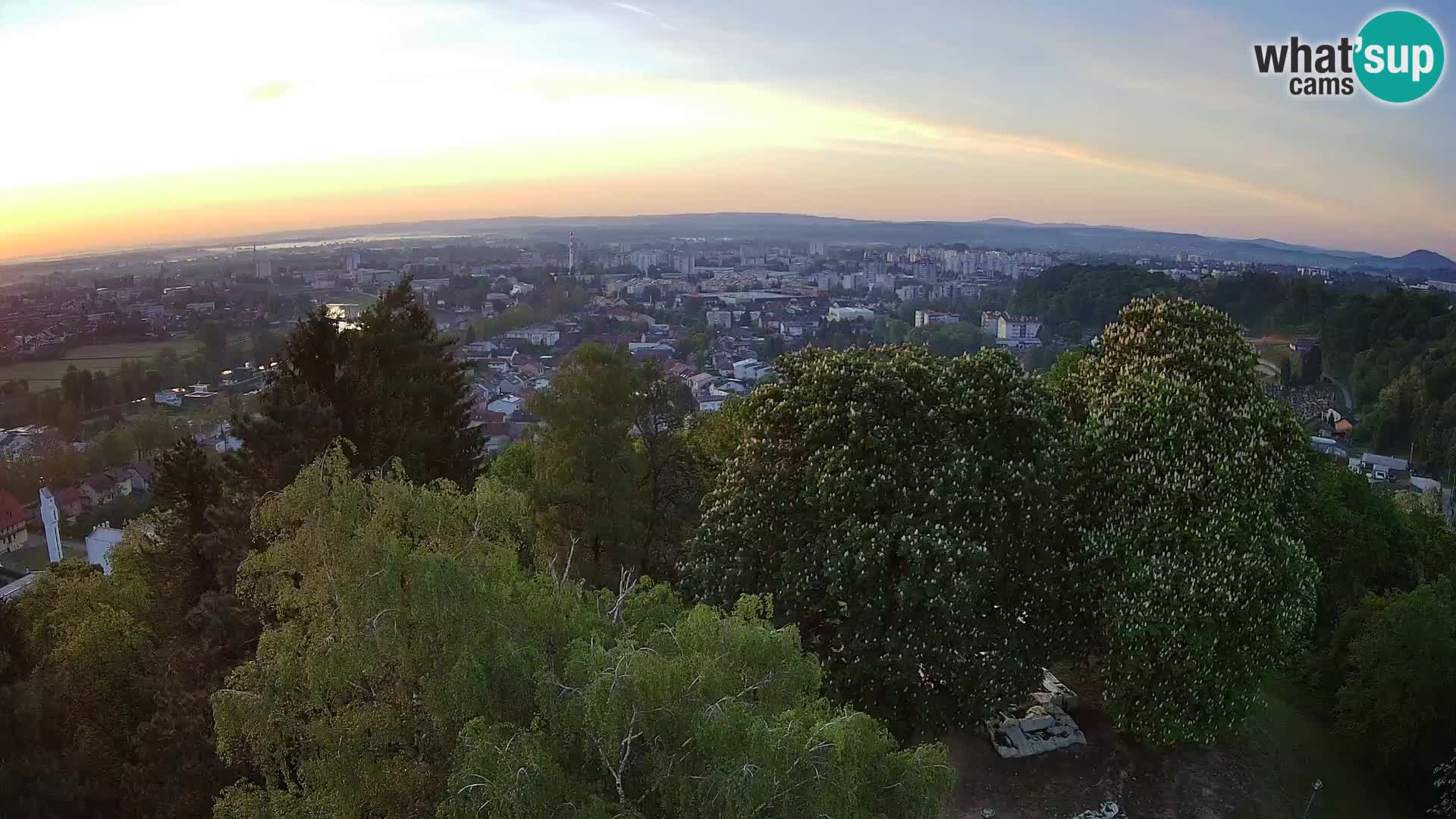 Webcam Karlovac Château Dubovac – Vue en direct de ce monument historique