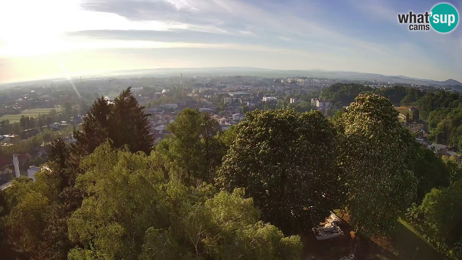 Webcam Karlovac Dubovac Castle – Live View of Karlovac’s Historic Landmark