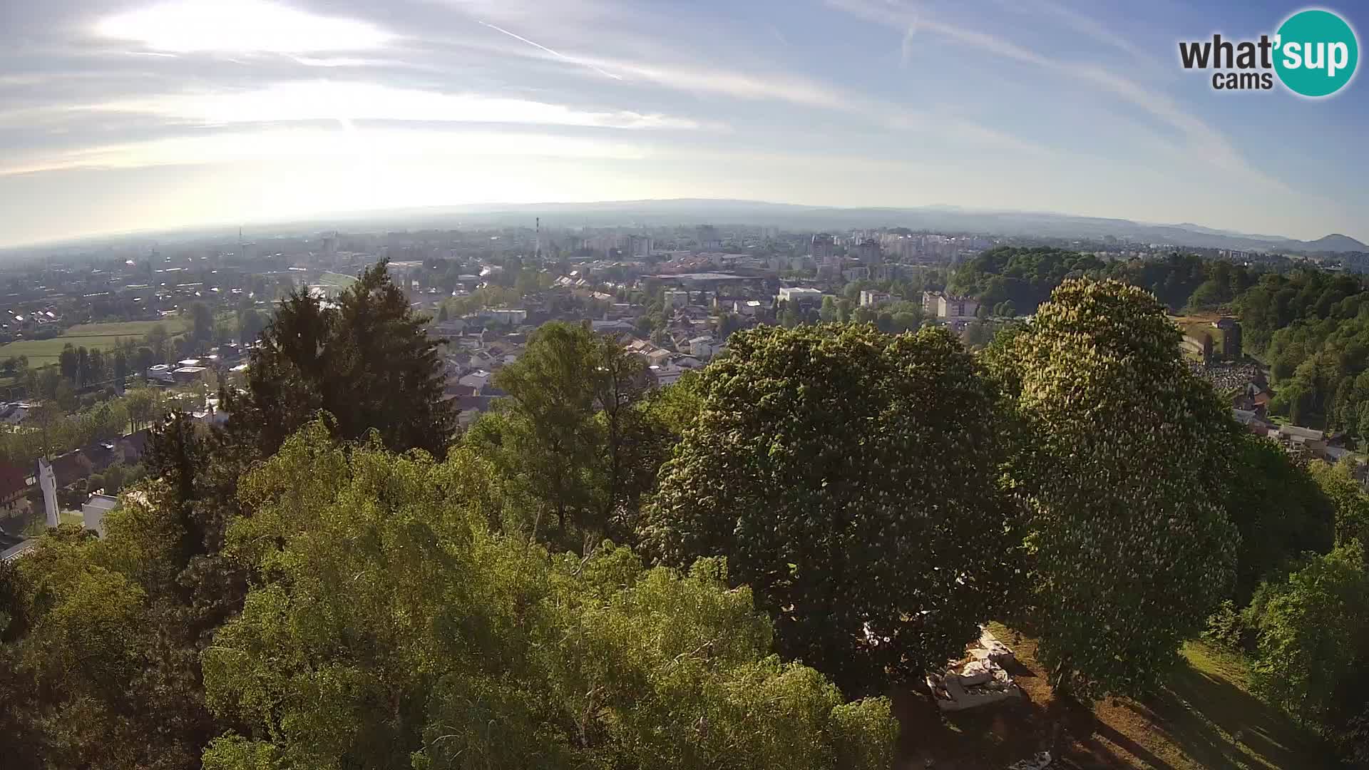 Webcam Karlovac Château Dubovac – Vue en direct de ce monument historique