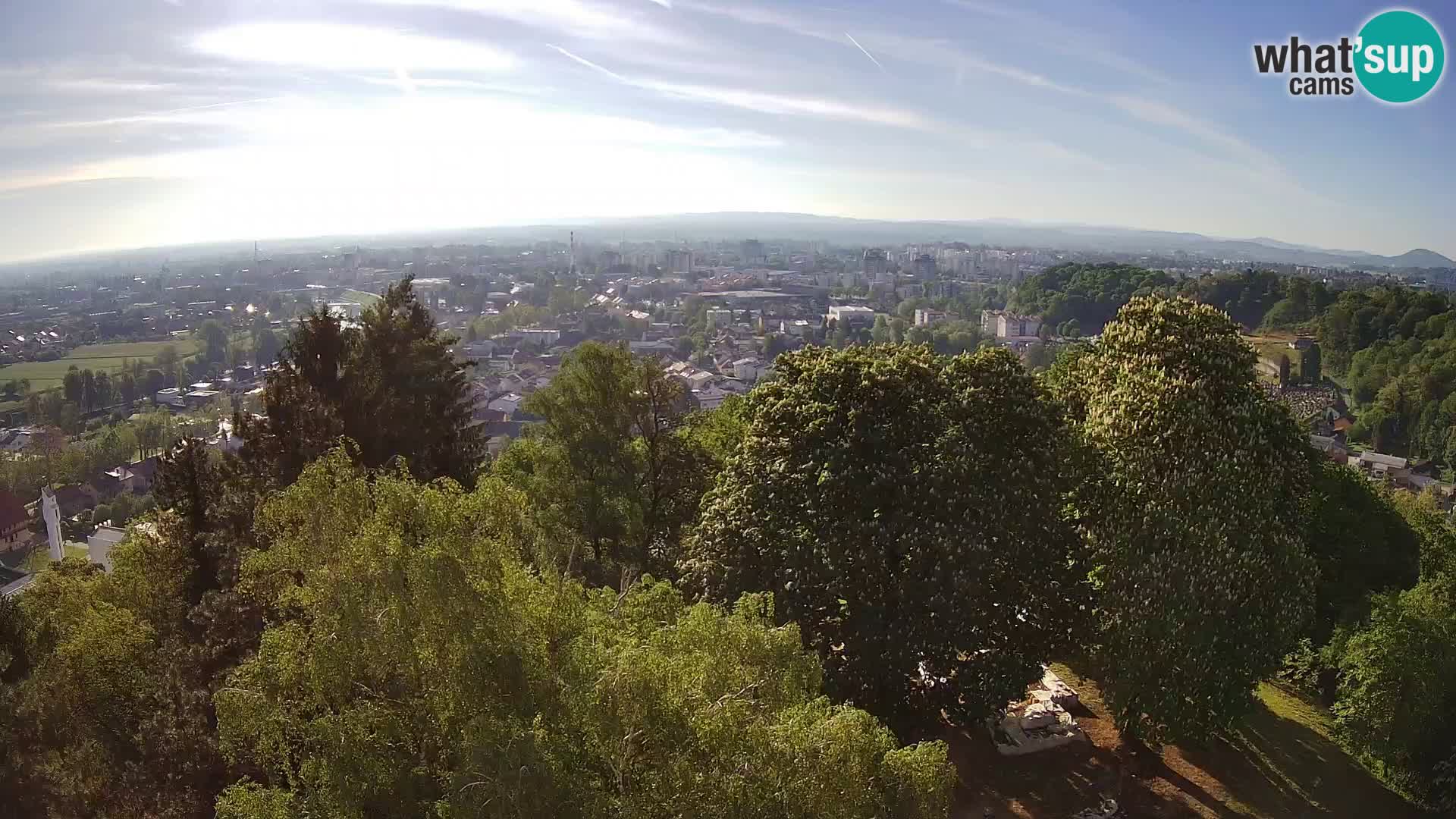 Webcam Karlovac Château Dubovac – Vue en direct de ce monument historique
