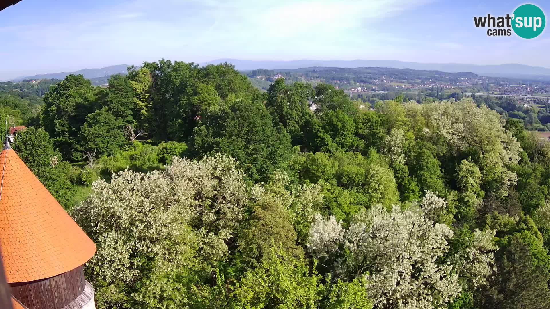 Webcam Karlovac Château Dubovac – Vue en direct de ce monument historique