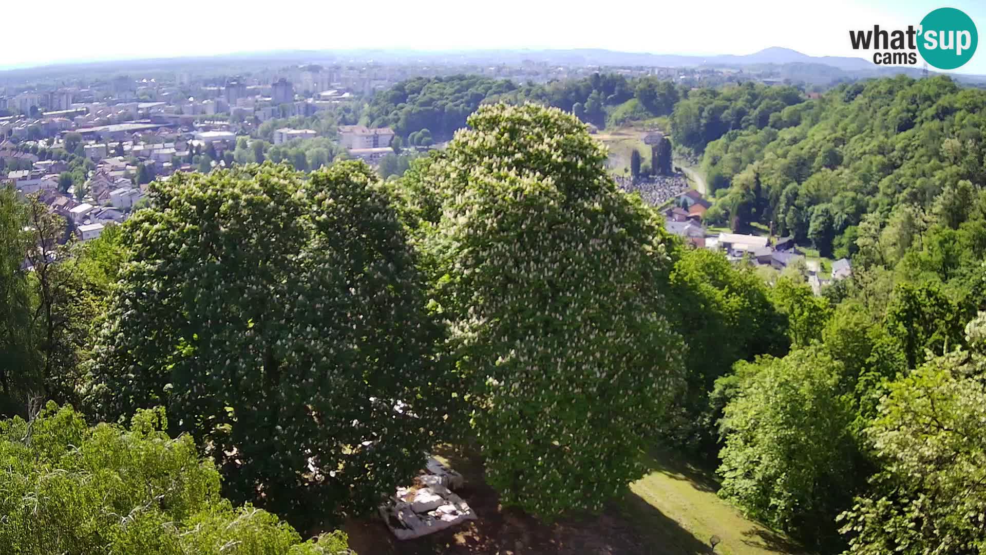 Webcam Karlovac Dubovac Castle – Live View of Karlovac’s Historic Landmark
