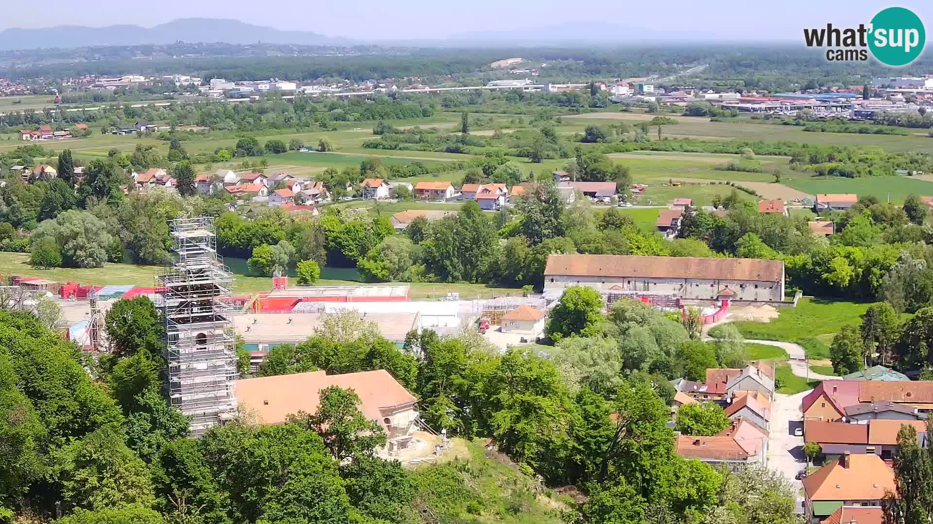 Webcam Karlovac Dubovac Castle – Live View of Karlovac’s Historic Landmark