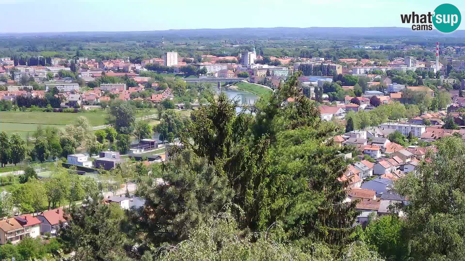 Webcam Karlovac Dubovac Castle – Live View of Karlovac’s Historic Landmark
