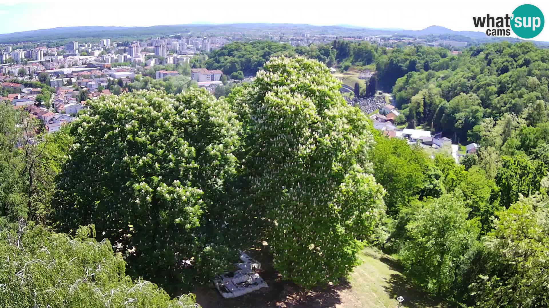 Webcam Karlovac Dubovac Castle – Live View of Karlovac’s Historic Landmark