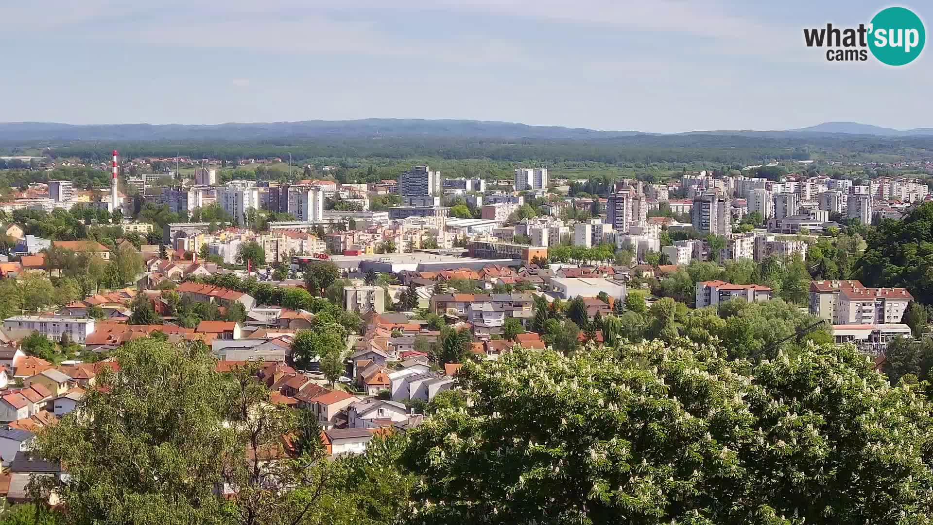 Webcam Karlovac Dubovac Castle – Live View of Karlovac’s Historic Landmark