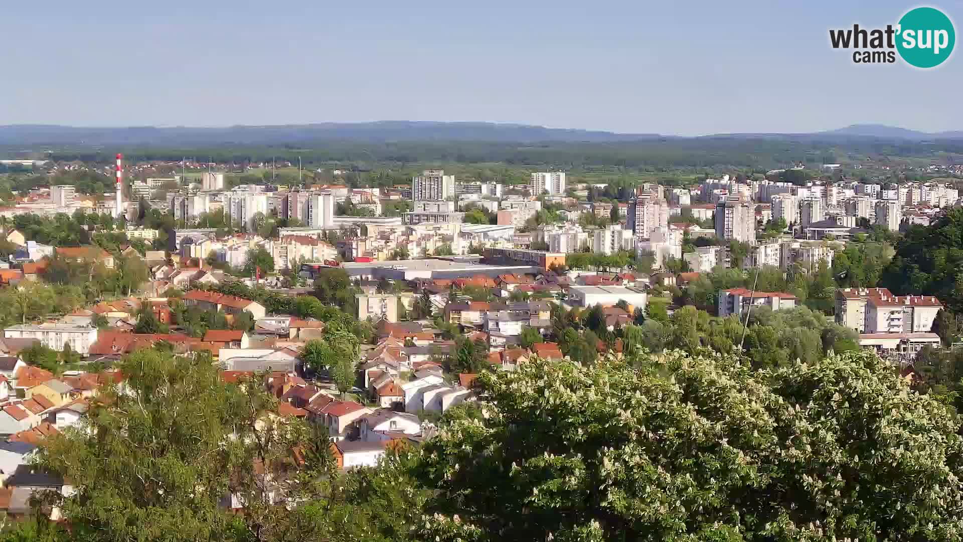 Webcam Karlovac Château Dubovac – Vue en direct de ce monument historique