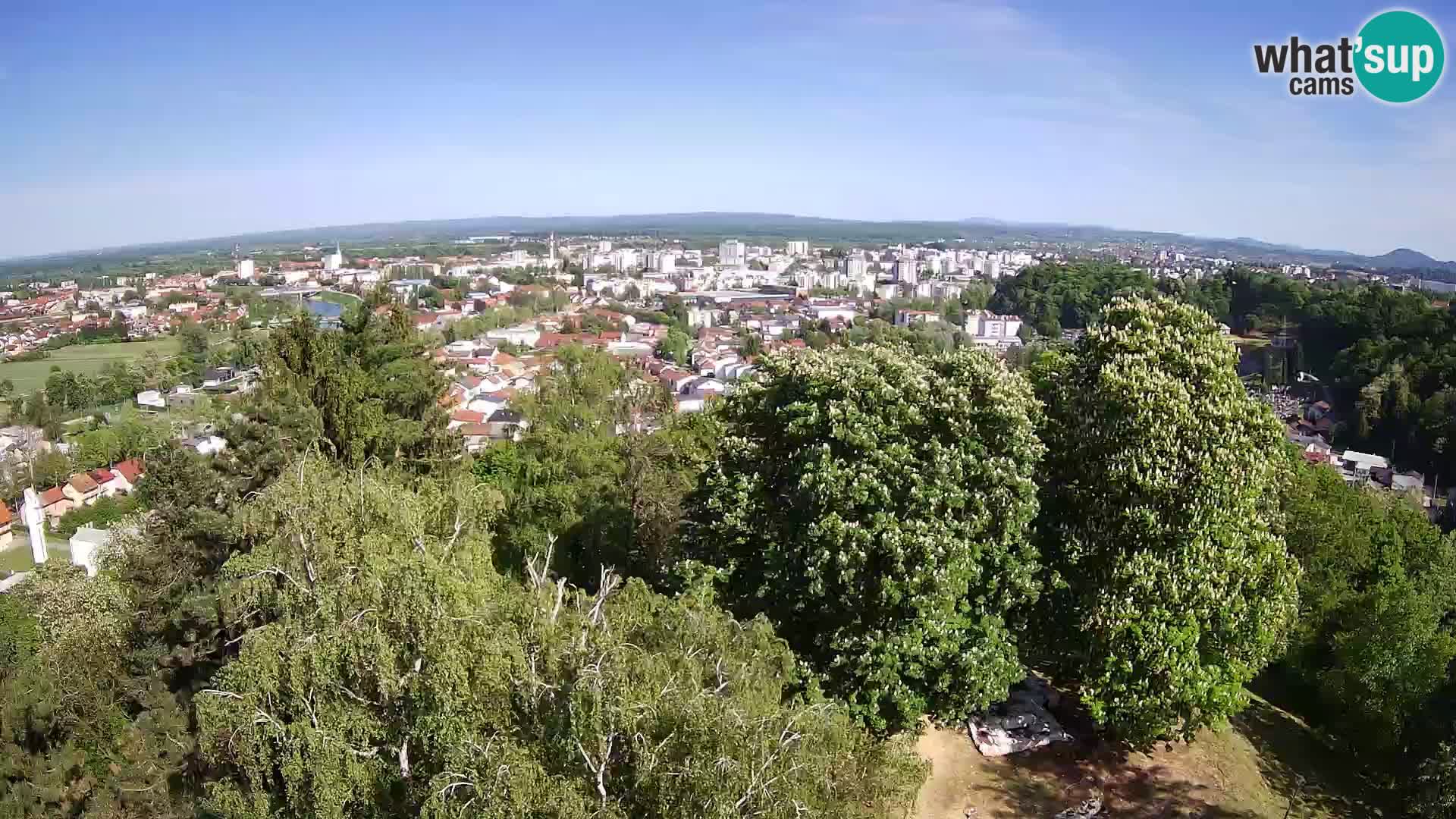 Webcam Karlovac Dubovac Castle – Live View of Karlovac’s Historic Landmark