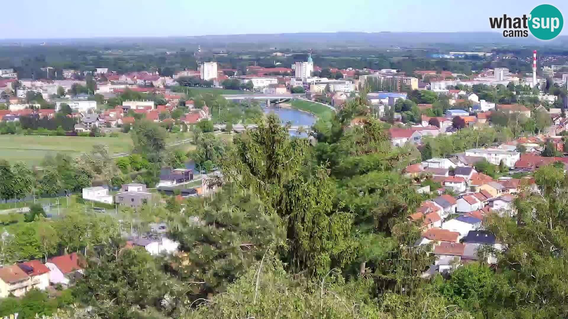 Web kamera Karlovac – Dvorac Dubovac uživo