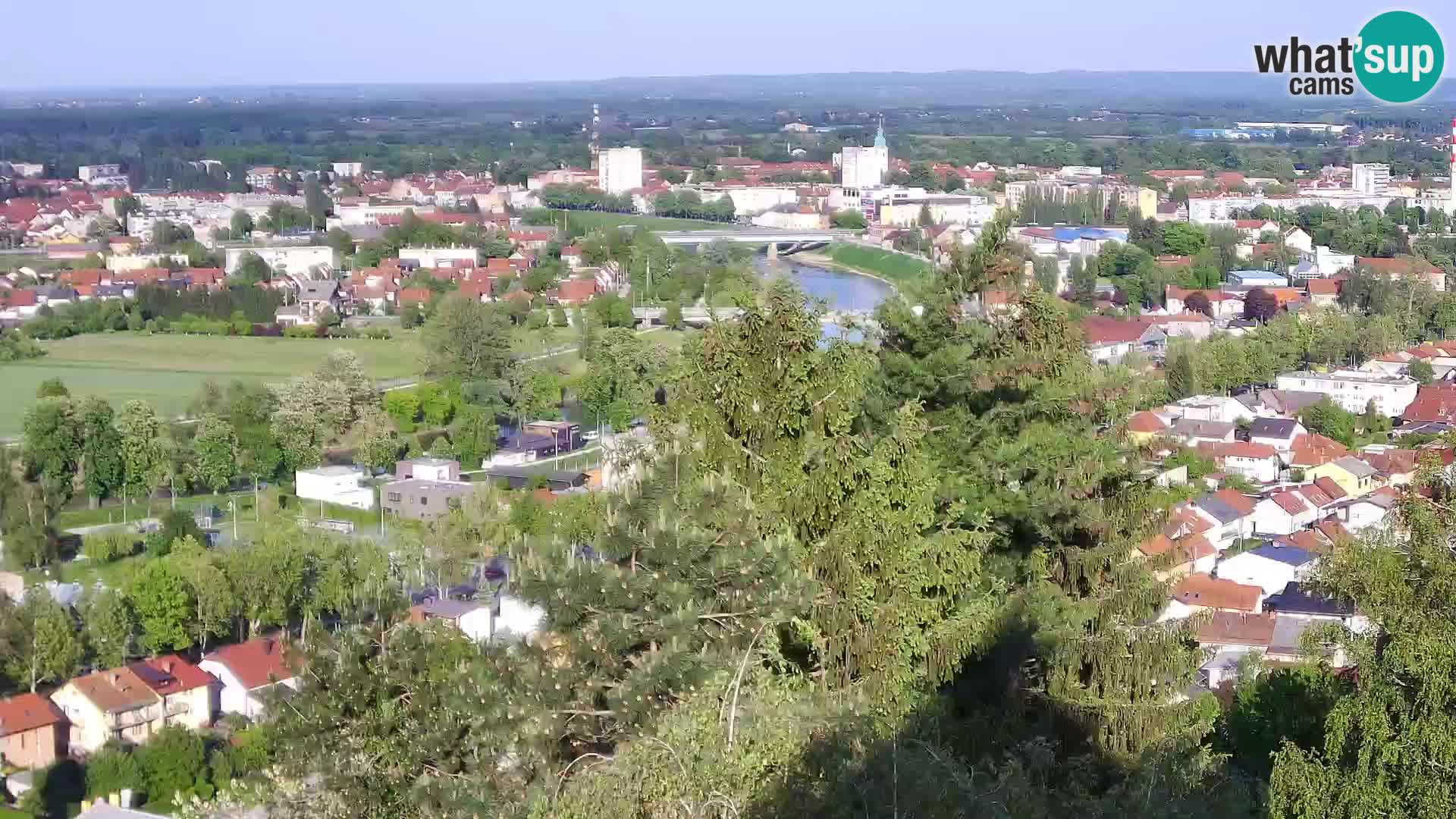 Web kamera Karlovac – Dvorac Dubovac uživo