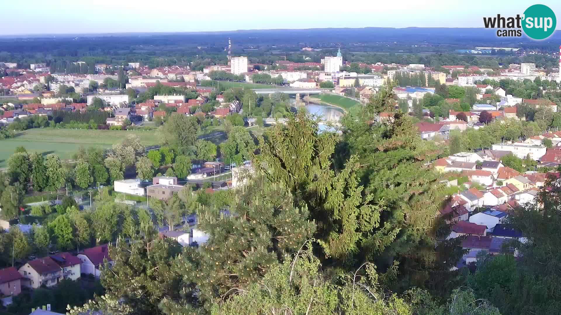 Webcam Karlovac Château Dubovac – Vue en direct de ce monument historique