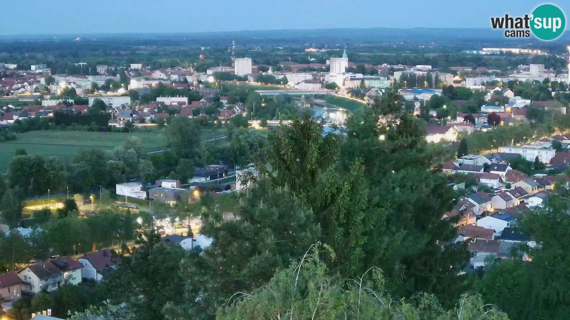 Web kamera Karlovac – Dvorac Dubovac uživo