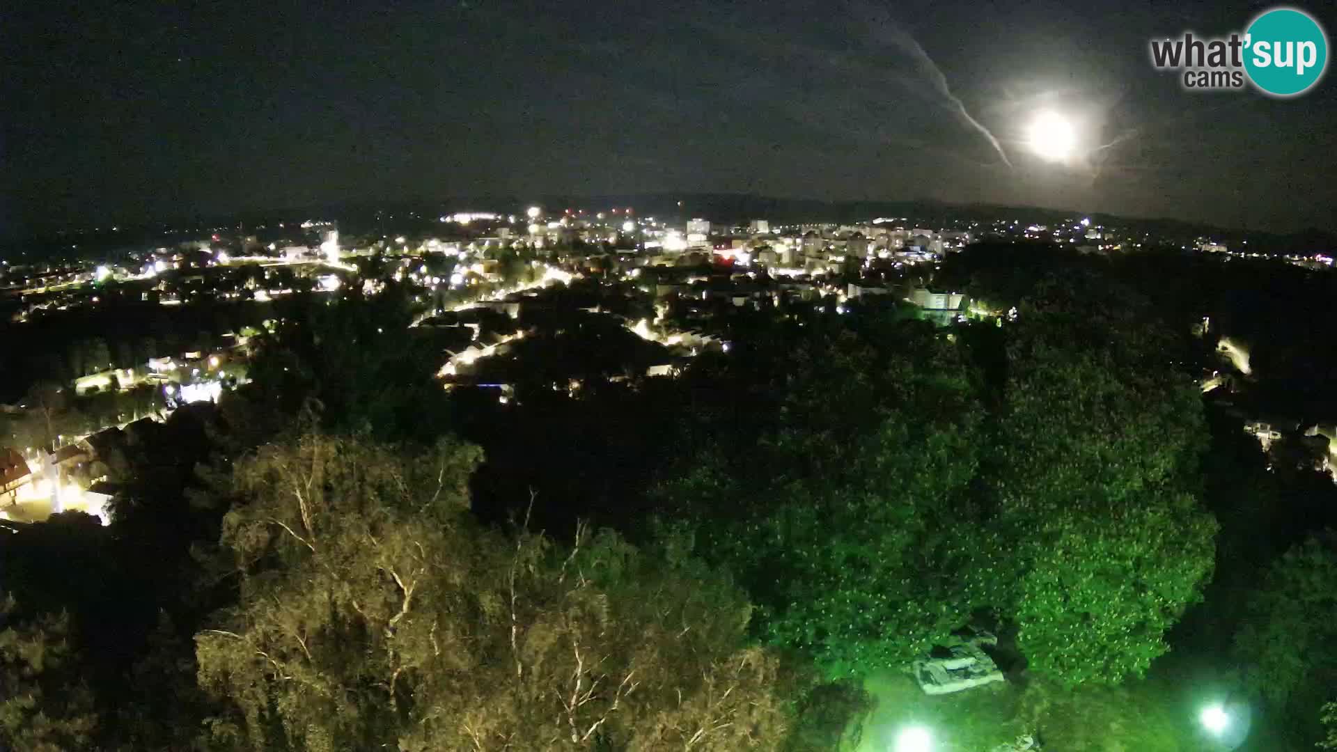 Webcam Karlovac Dubovac Castle – Live View of Karlovac’s Historic Landmark