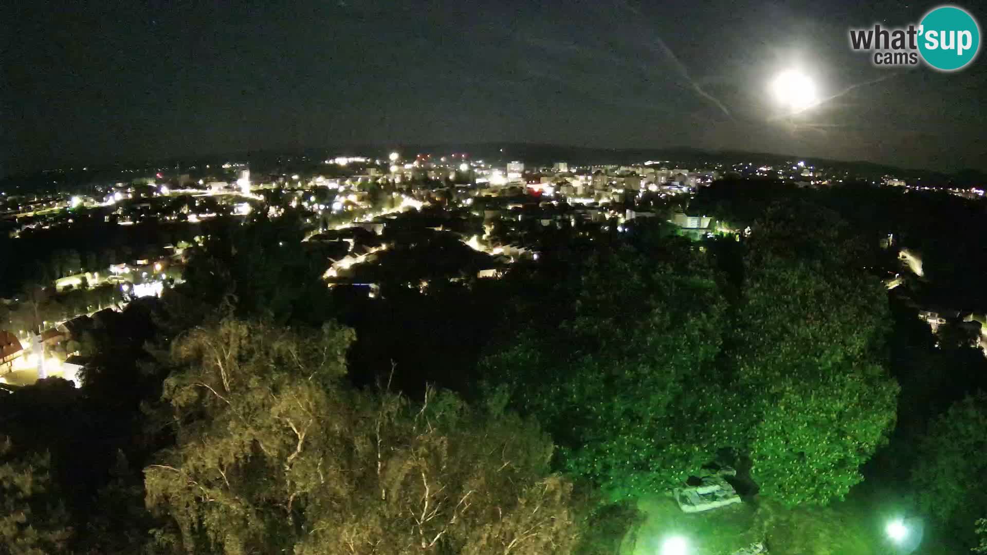 Webcam Karlovac Château Dubovac – Vue en direct de ce monument historique