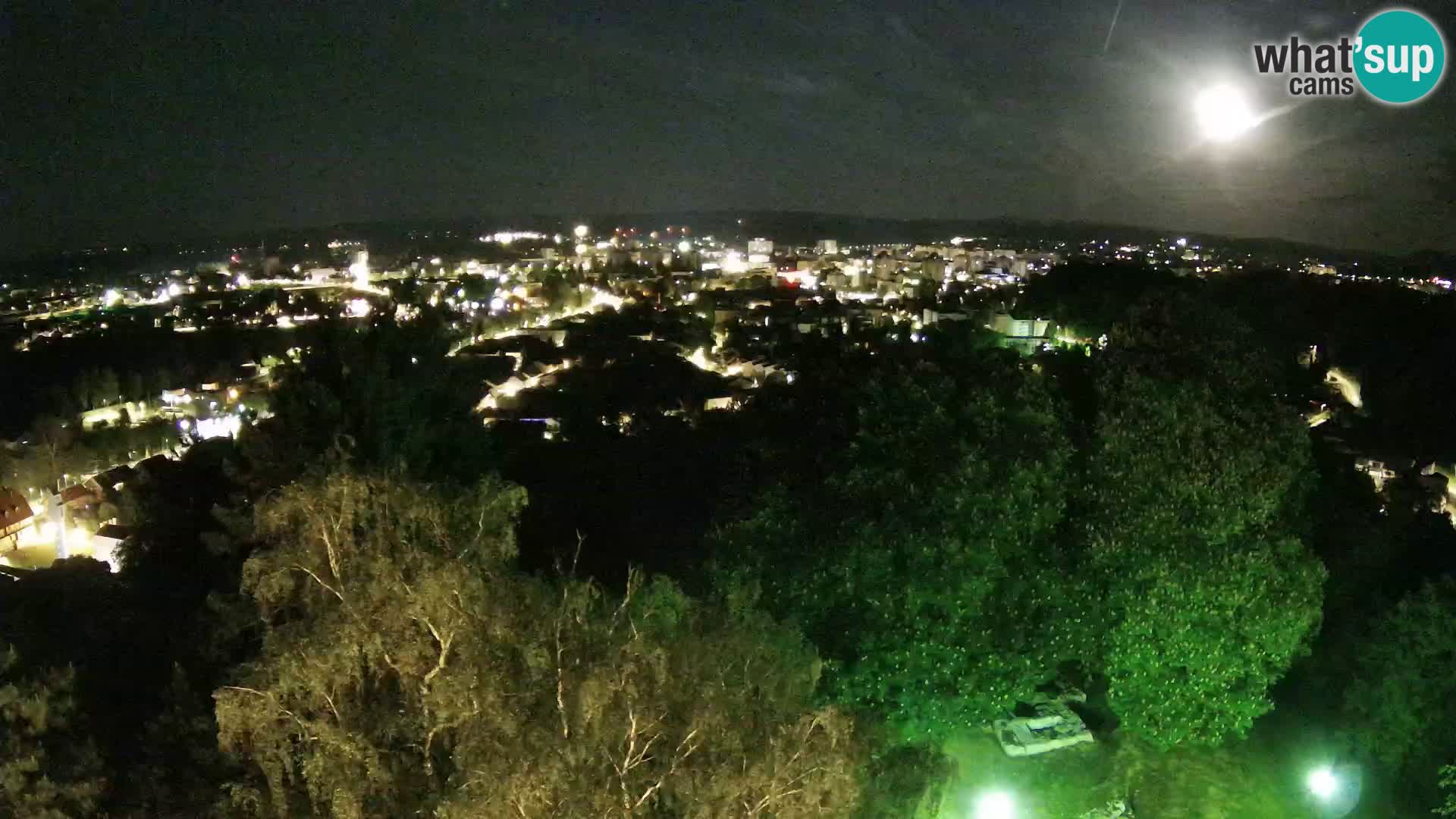 Webcam Karlovac Dubovac Castle – Live View of Karlovac’s Historic Landmark