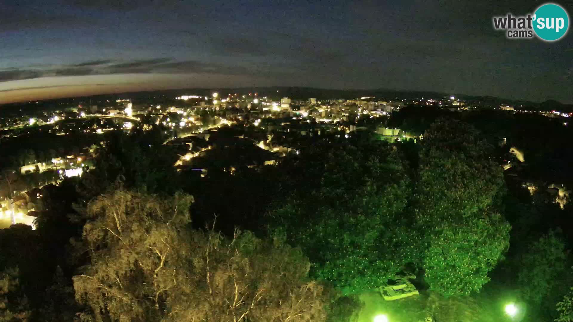 Webcam Karlovac Dubovac Castle – Live View of Karlovac’s Historic Landmark