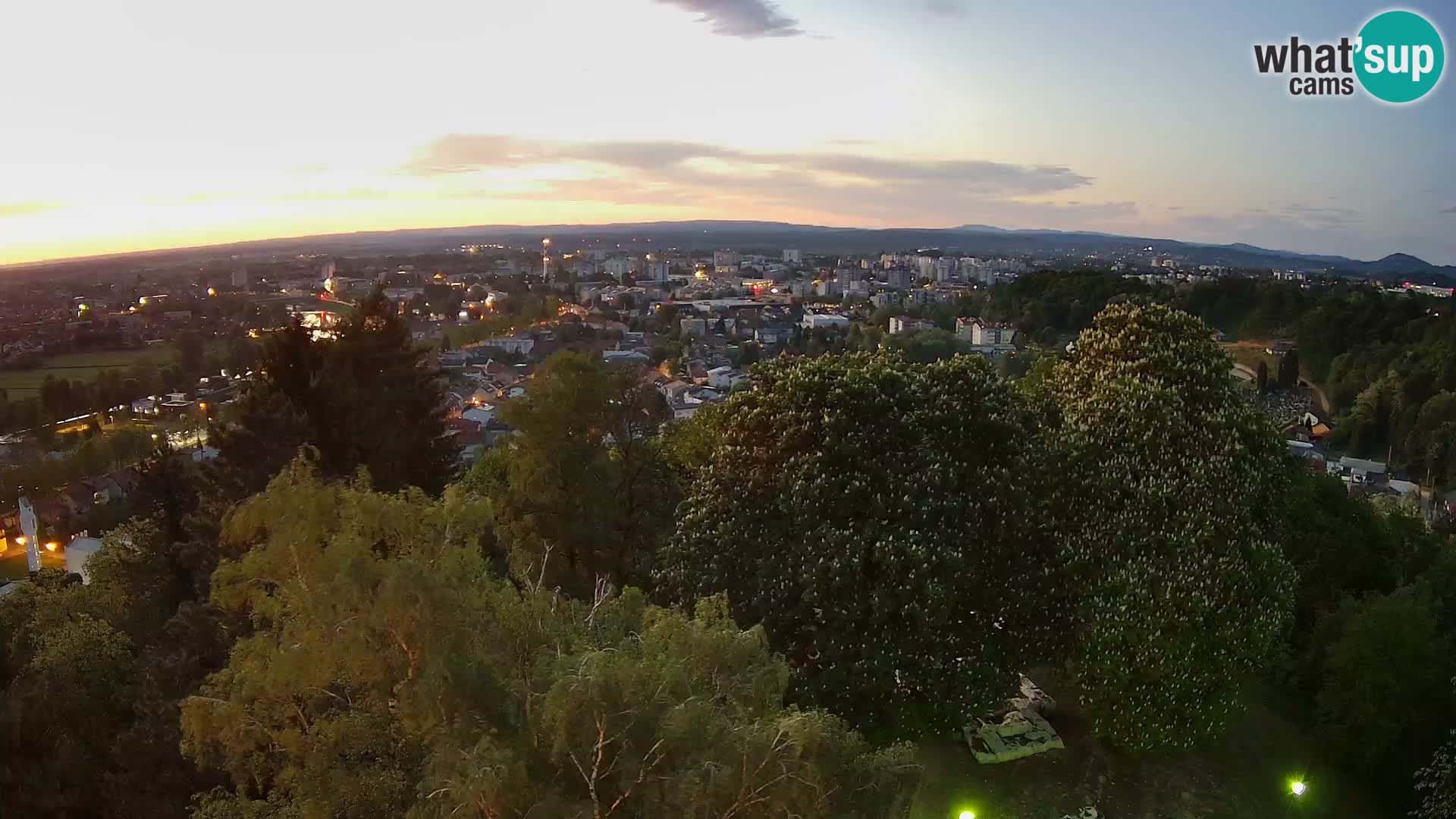 Webcam Karlovac Dubovac Castle – Live View of Karlovac’s Historic Landmark