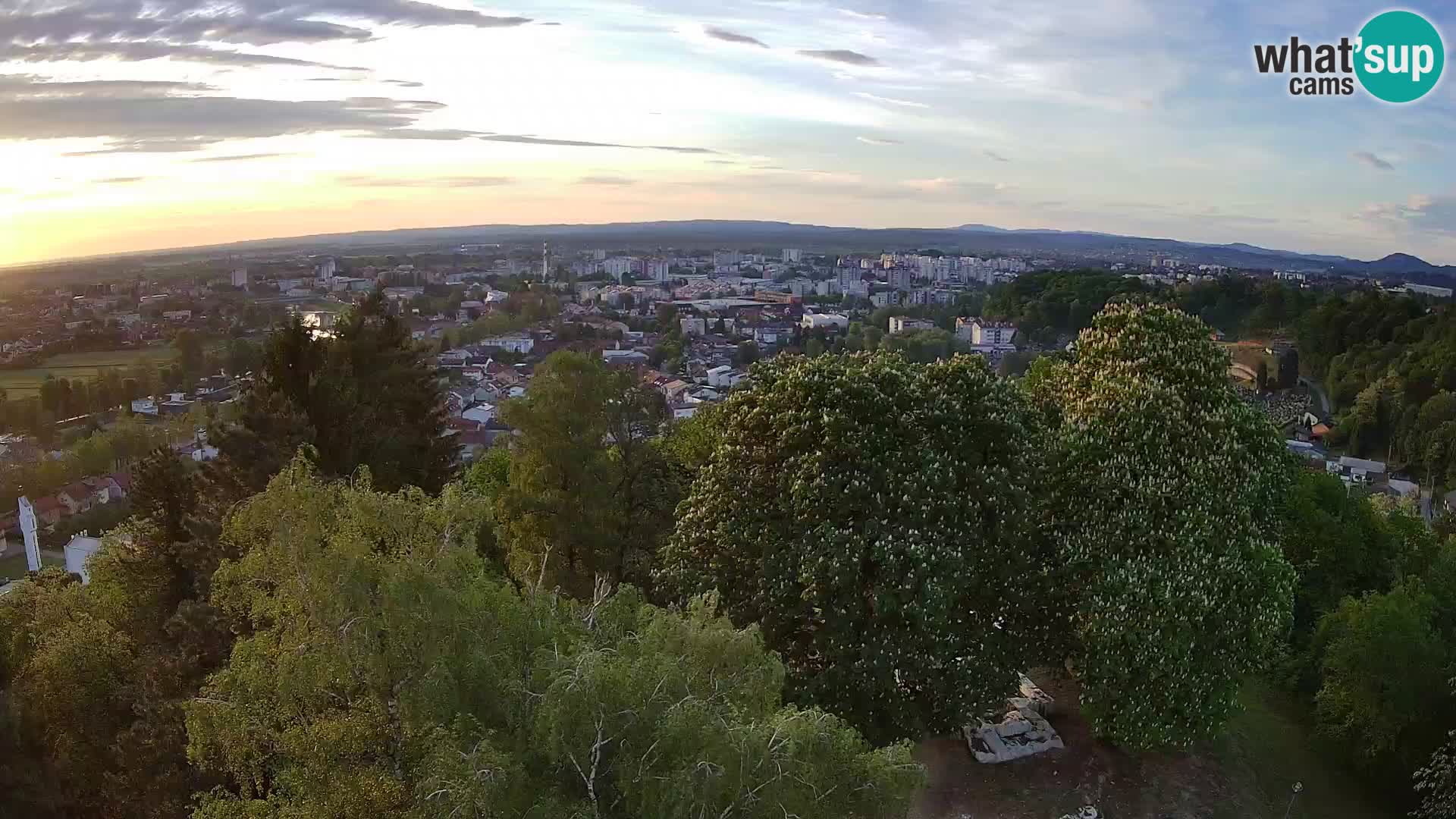 Webcam Karlovac Dubovac Castle – Live View of Karlovac’s Historic Landmark