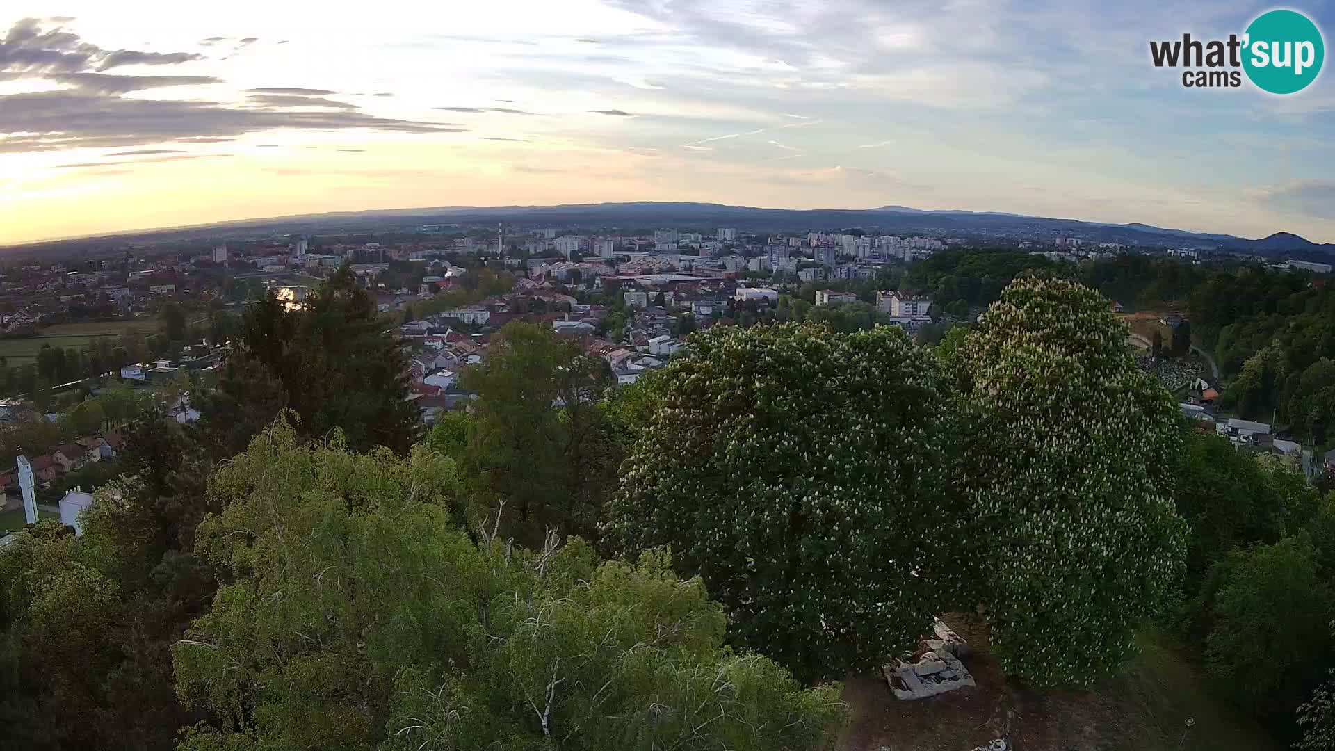 Webcam Karlovac Dubovac Castle – Live View of Karlovac’s Historic Landmark