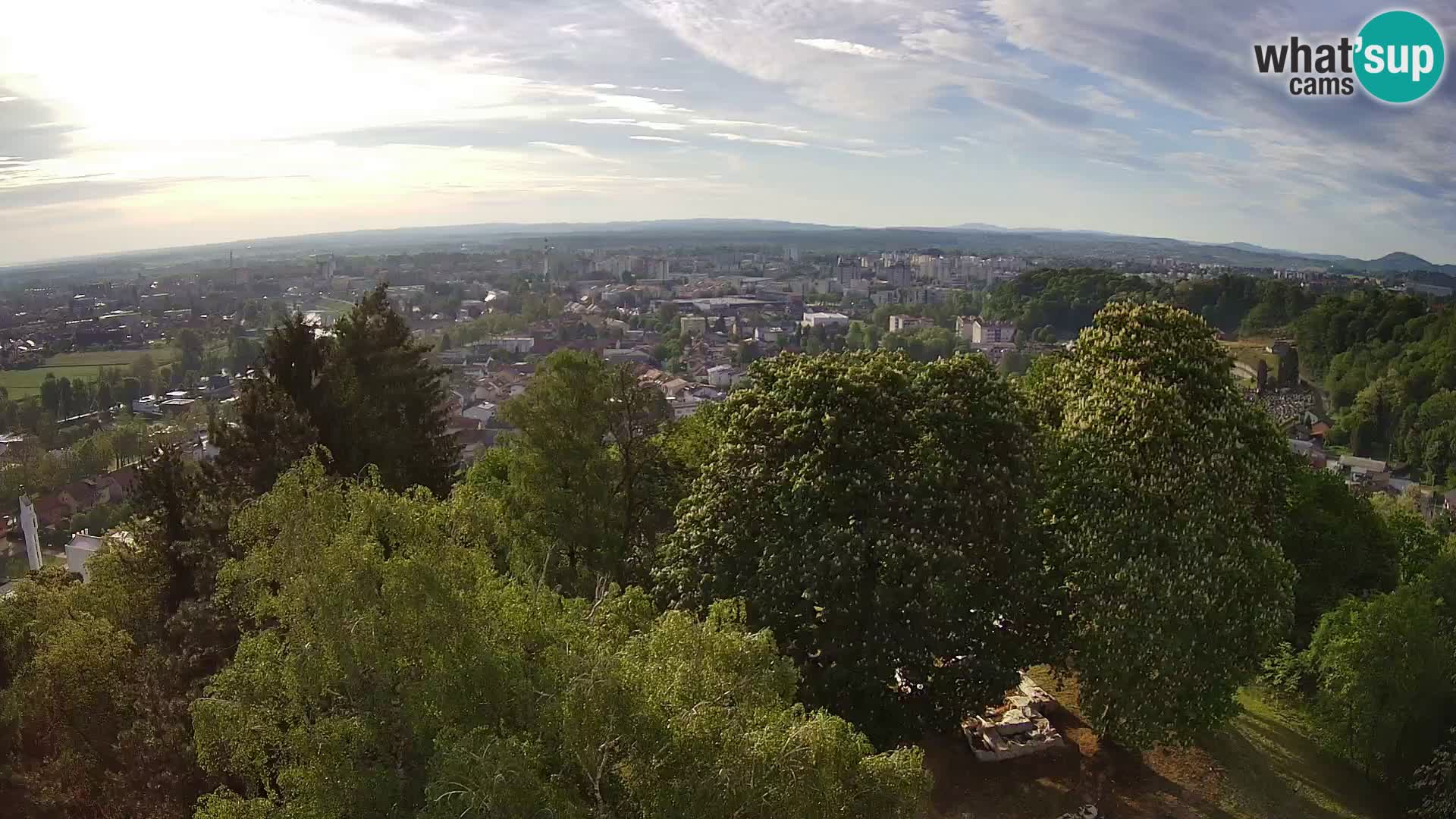 Webcam Karlovac Château Dubovac – Vue en direct de ce monument historique