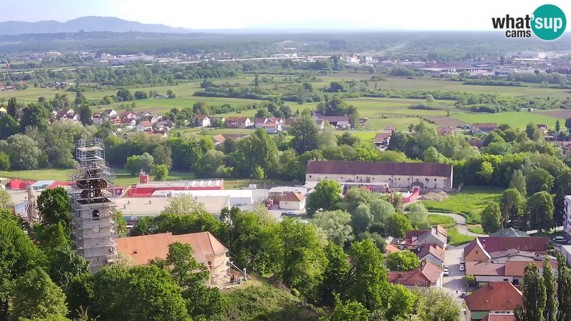 Webcam Castello Dubovac Karlovac – Vista Live sul Castello Storico